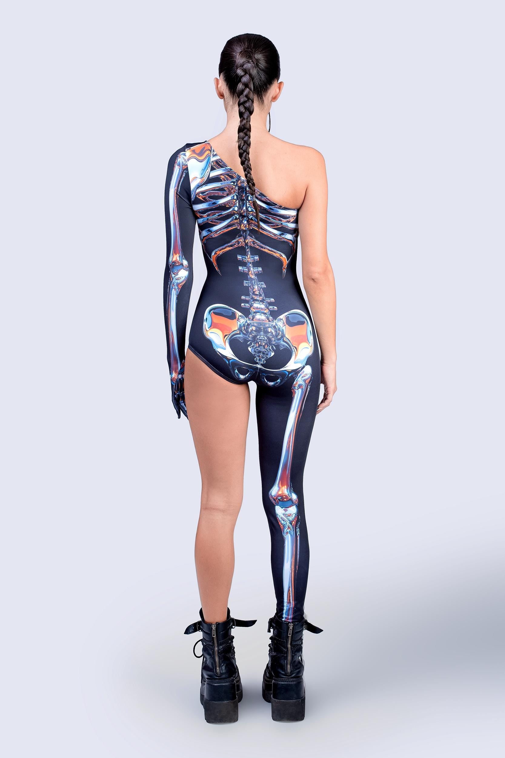 BADINKA Vertebyte Halfie Costume Spandex