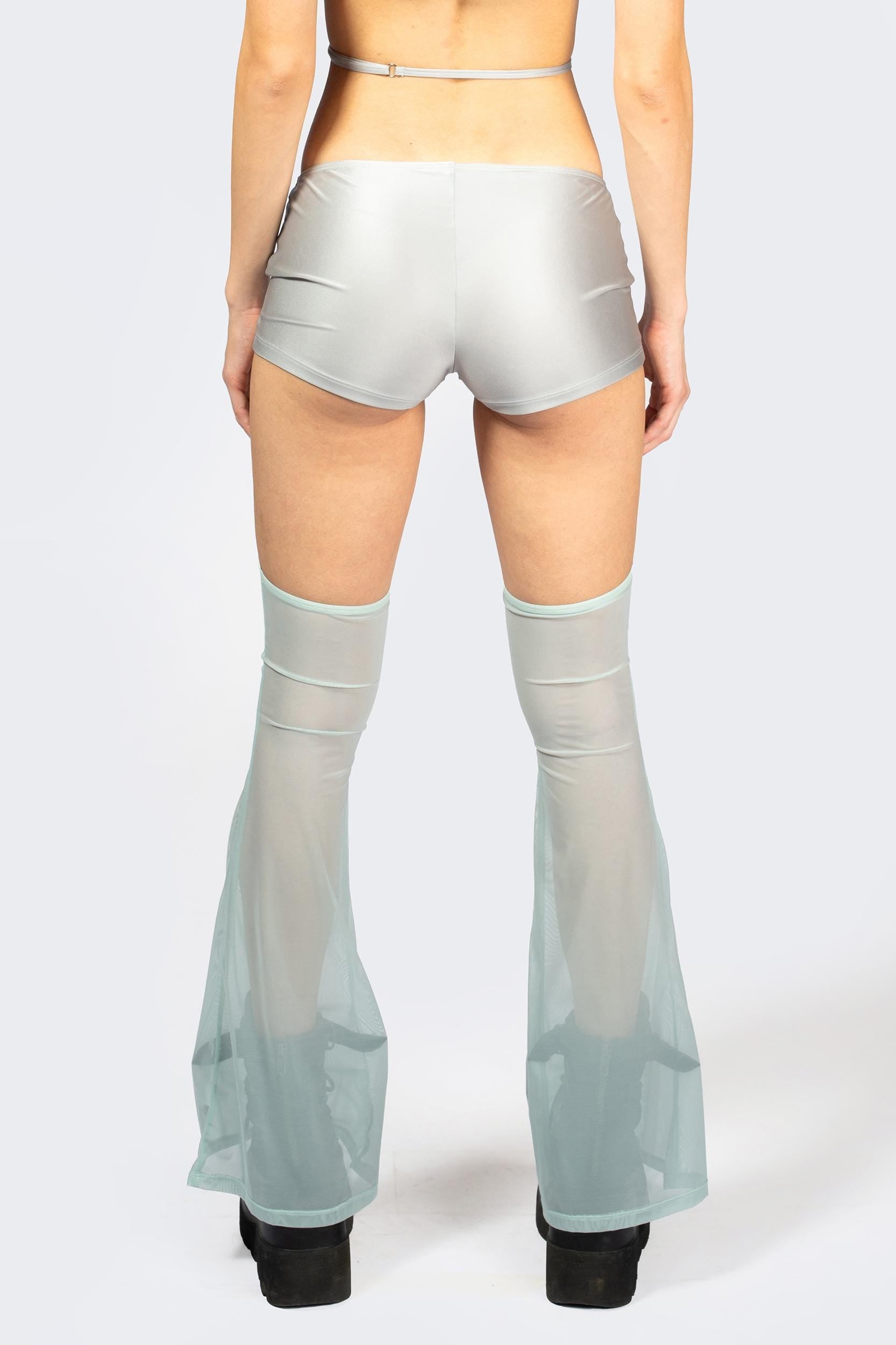 BADINKA Entwined In Grey Top and Shorts with Chaps Set 8