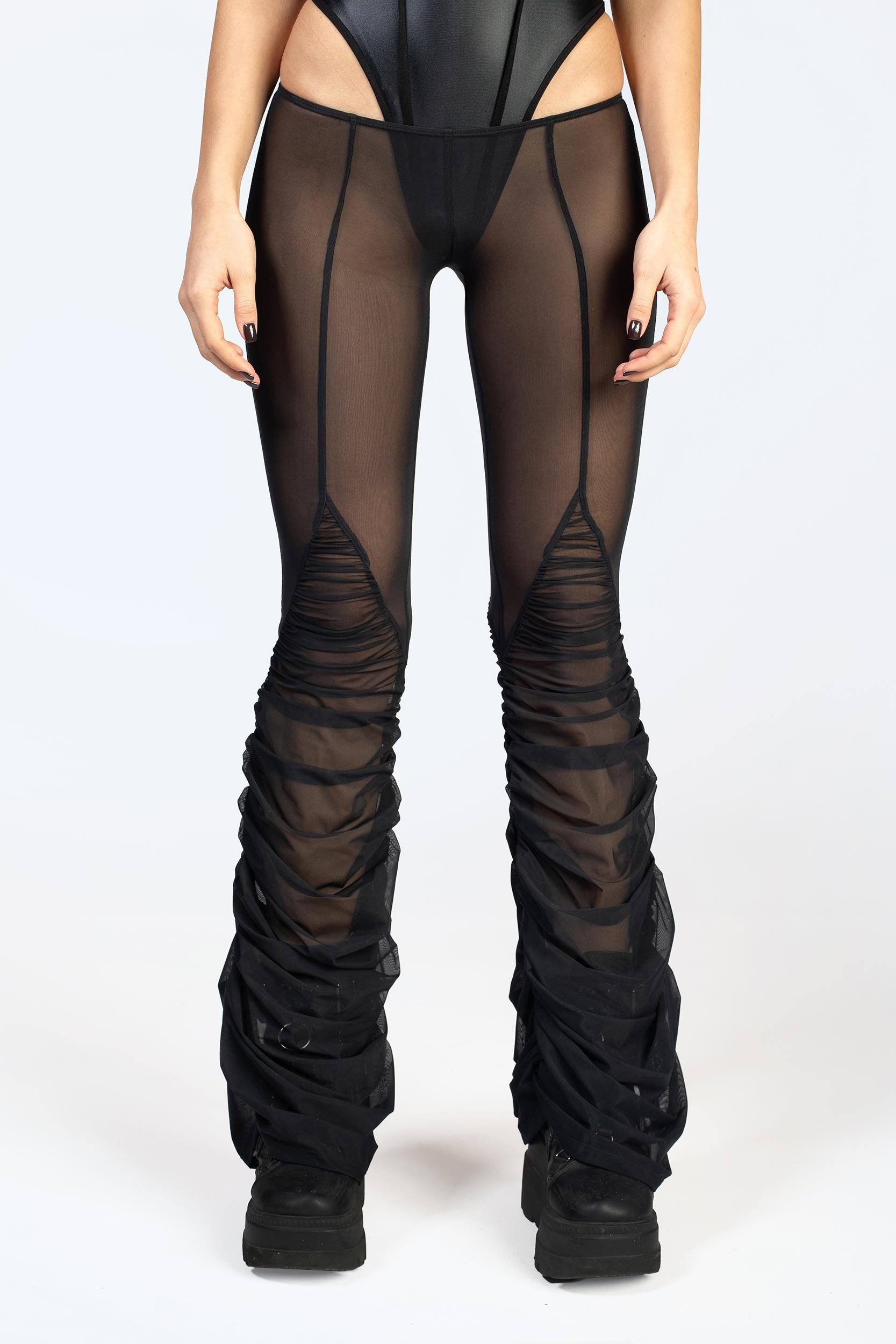 BADINKA Late Hours Ruched Pants