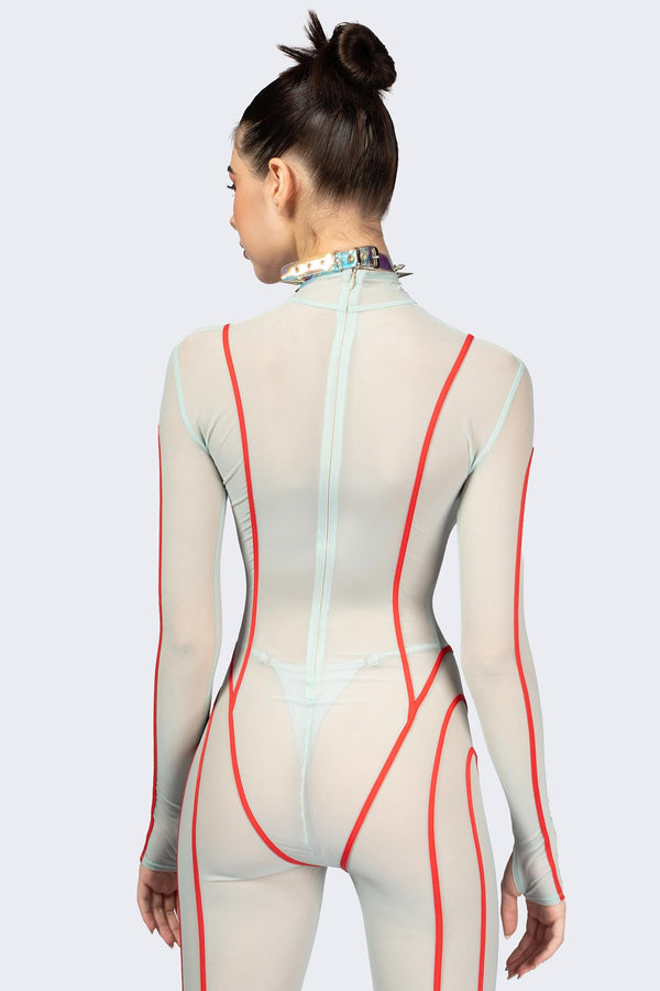 Space Oddysey Mesh Costume