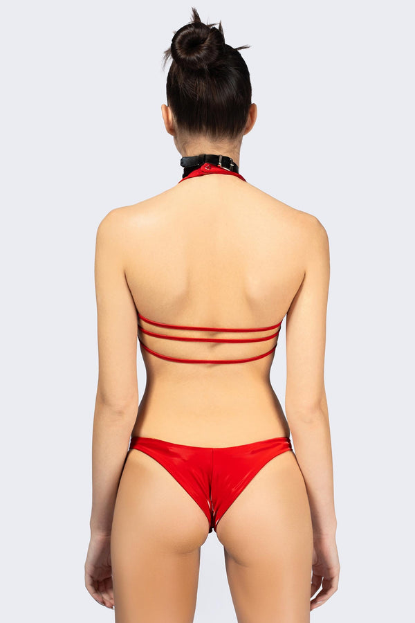 Turn Up The Heat Bandage Bodysuit