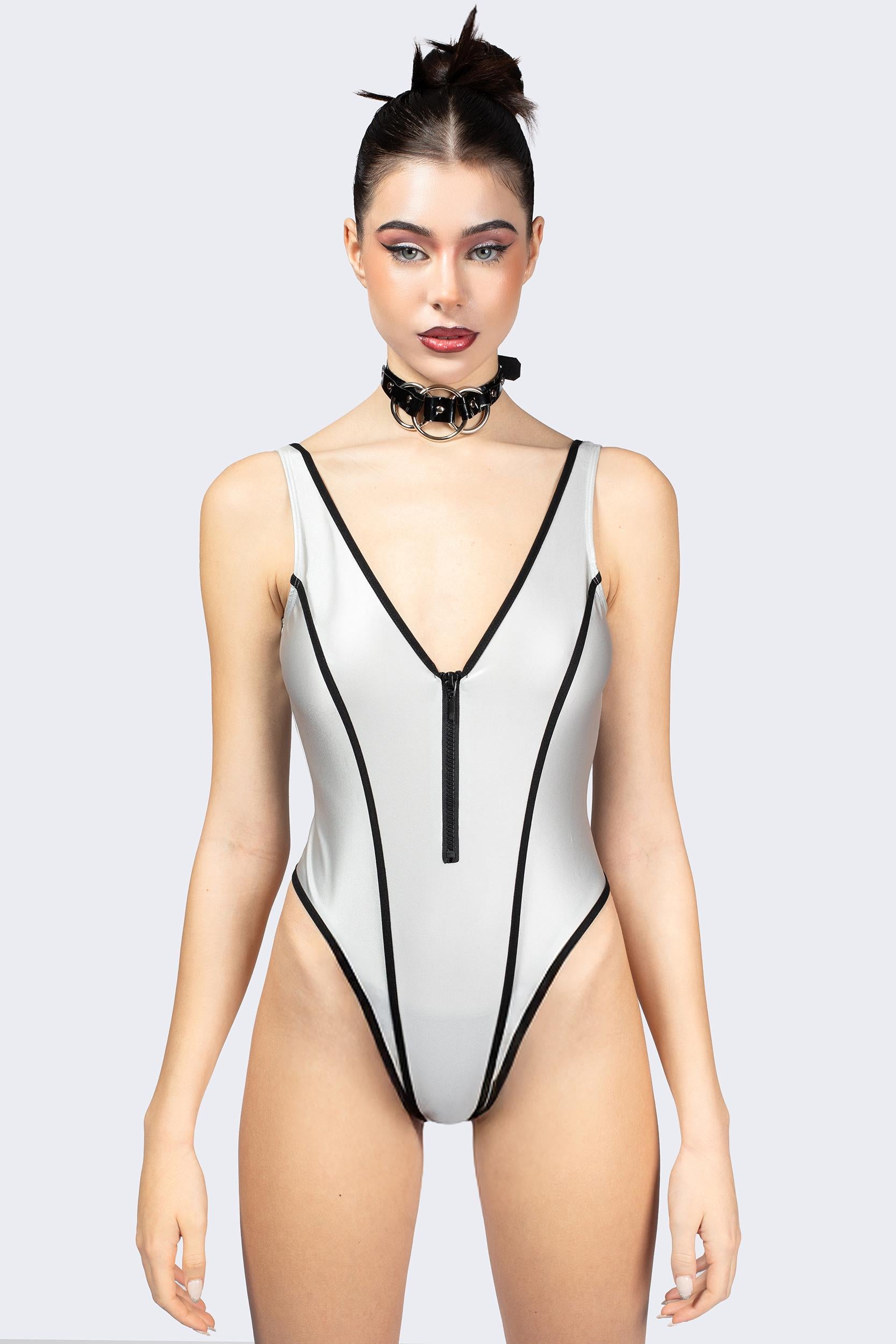 BADINKA After Class Plunging Bodysuit 6