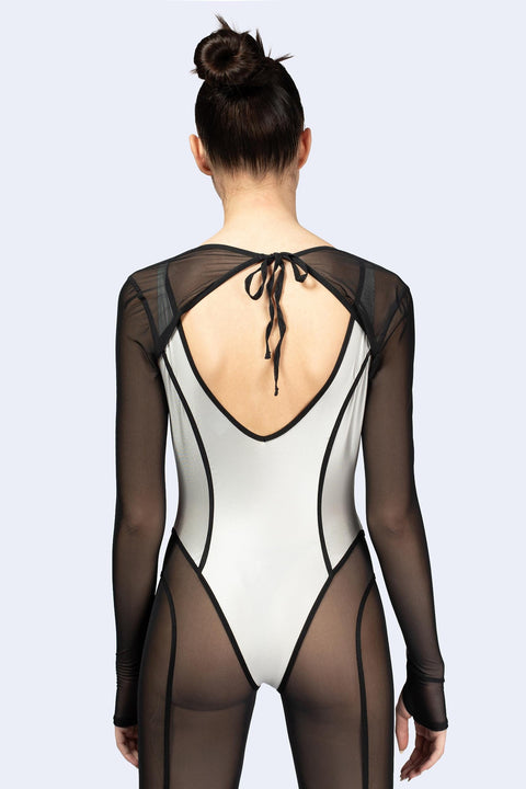 Slow Burn Plunging Catsuit