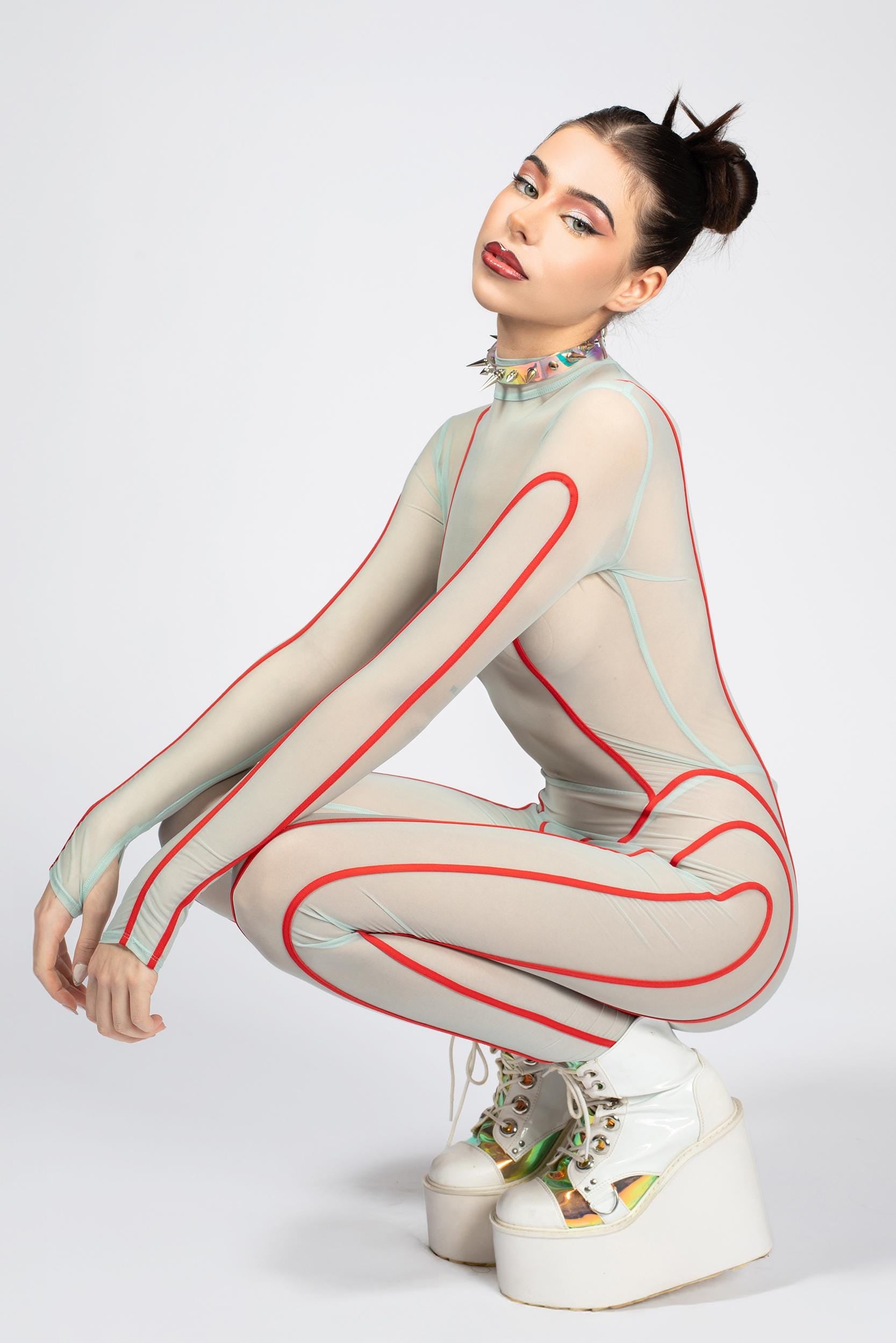 BADINKA Space Oddysey Mesh Costume 6