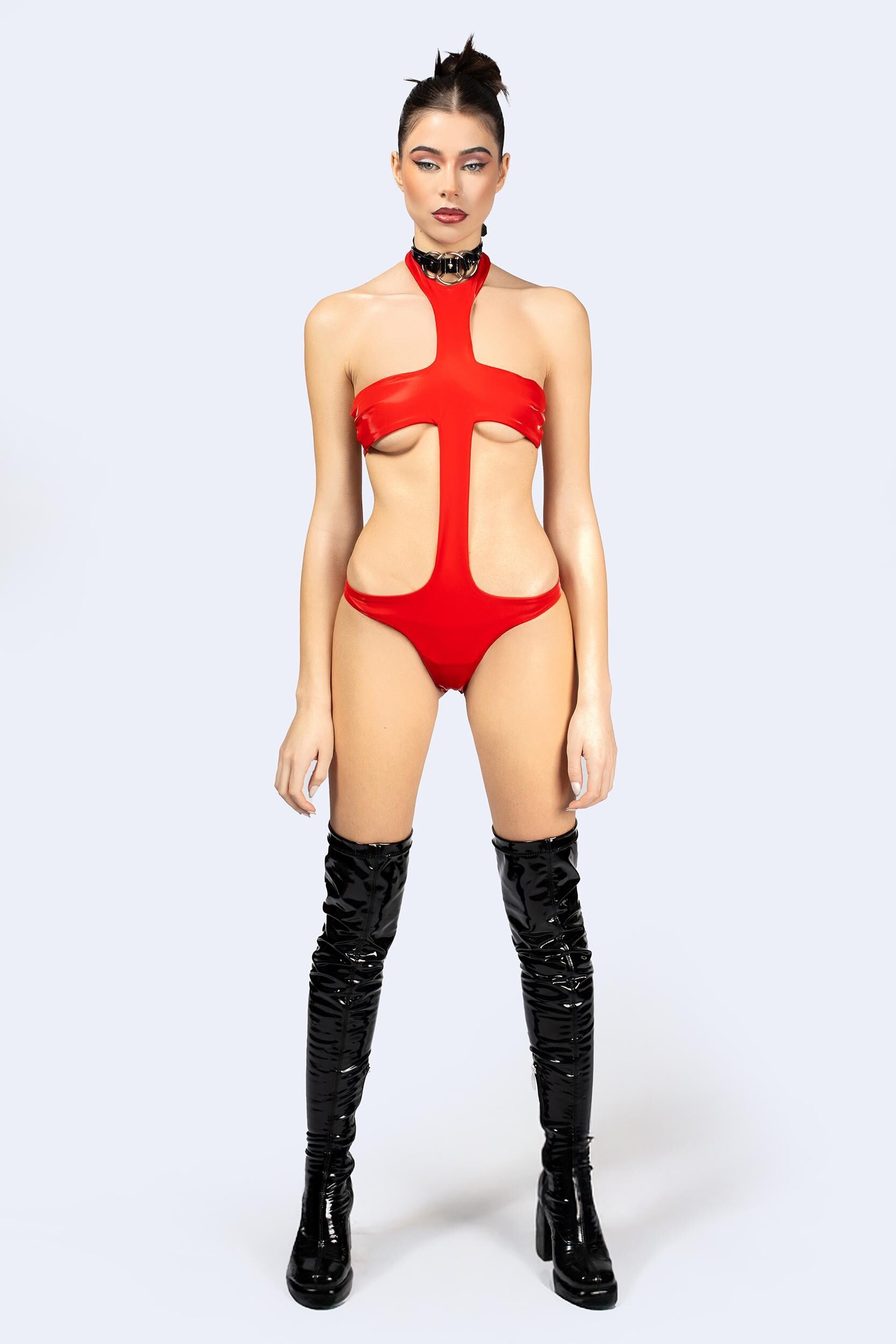 BADINKA Turn Up The Heat Bandage Bodysuit Rave