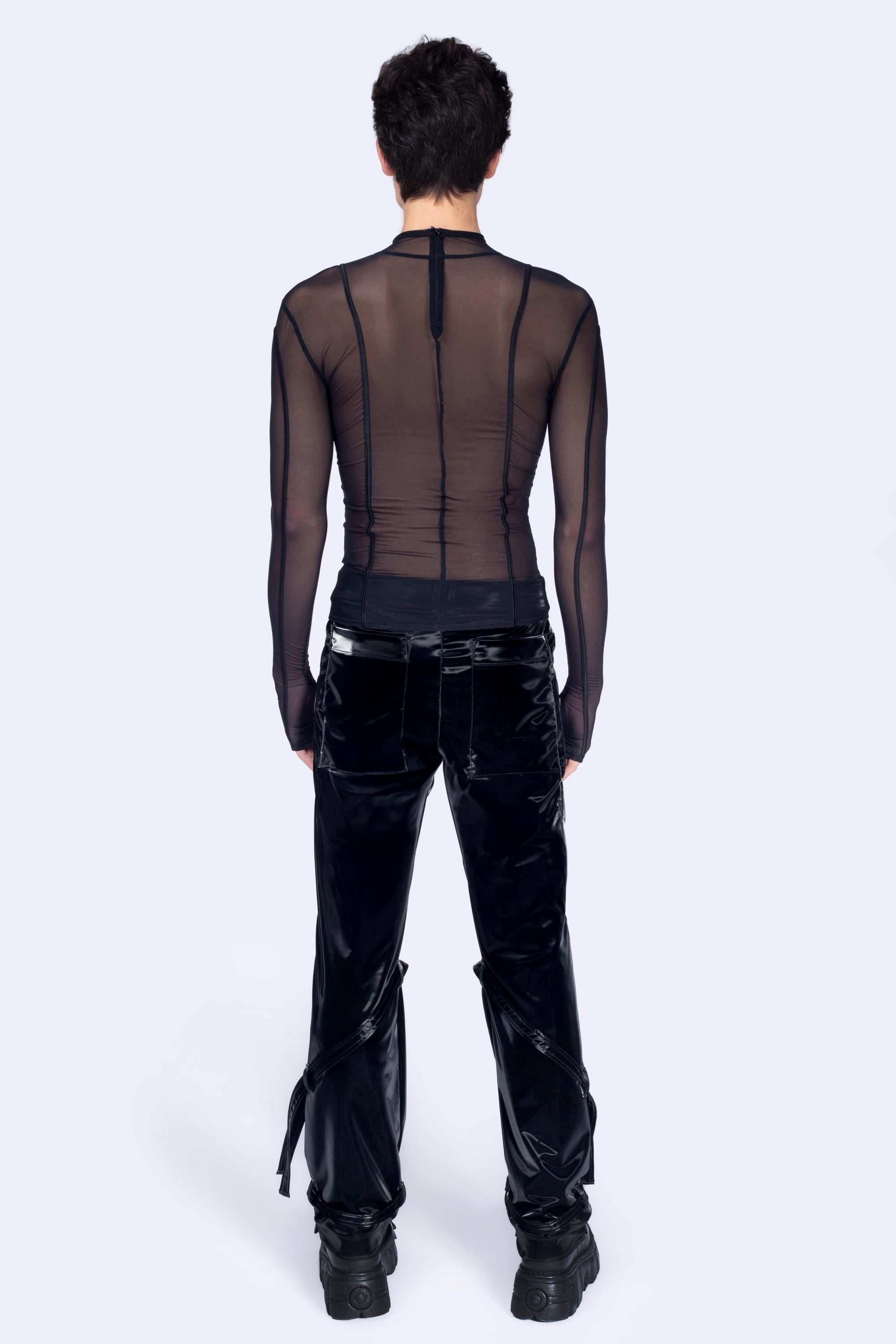 BADINKA After Dark Male Paneled Top Mesh