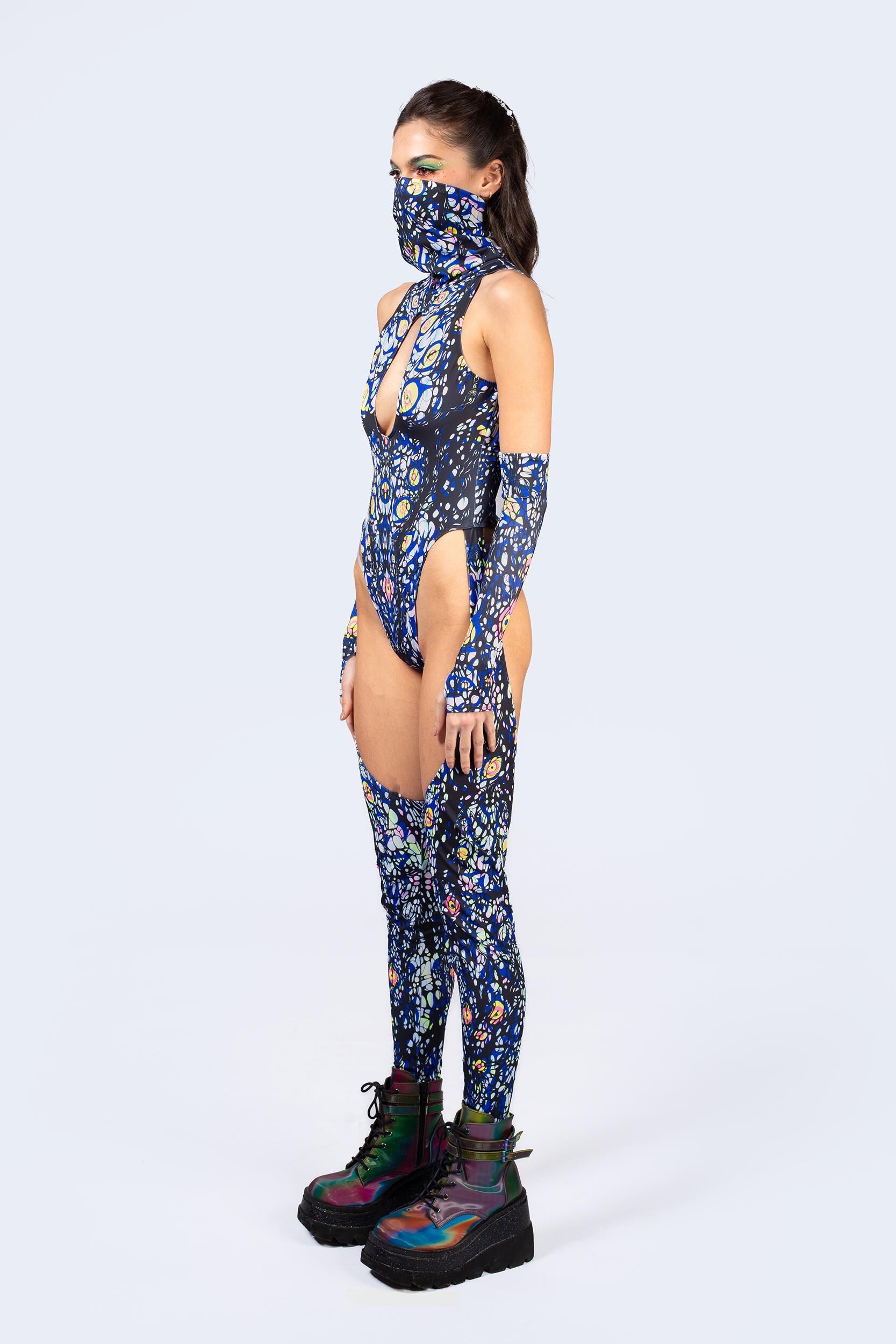 BADINKA Sassy Stare Cut-Out Catsuit 9