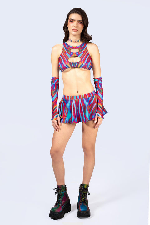 Storm Wave Double Keyhole Top