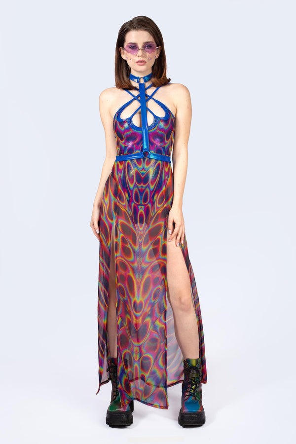 Peak Spot Maxi Dress