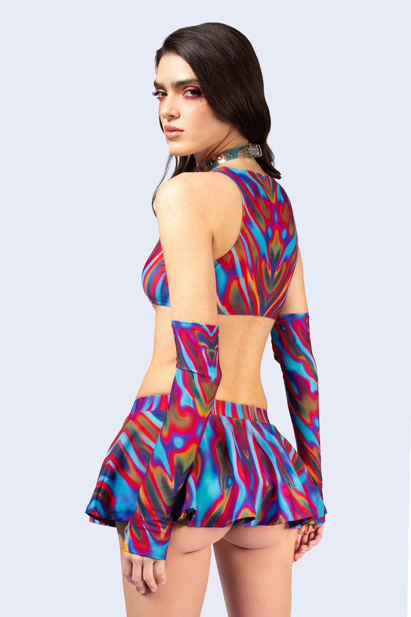 Storm Wave Double Keyhole Top