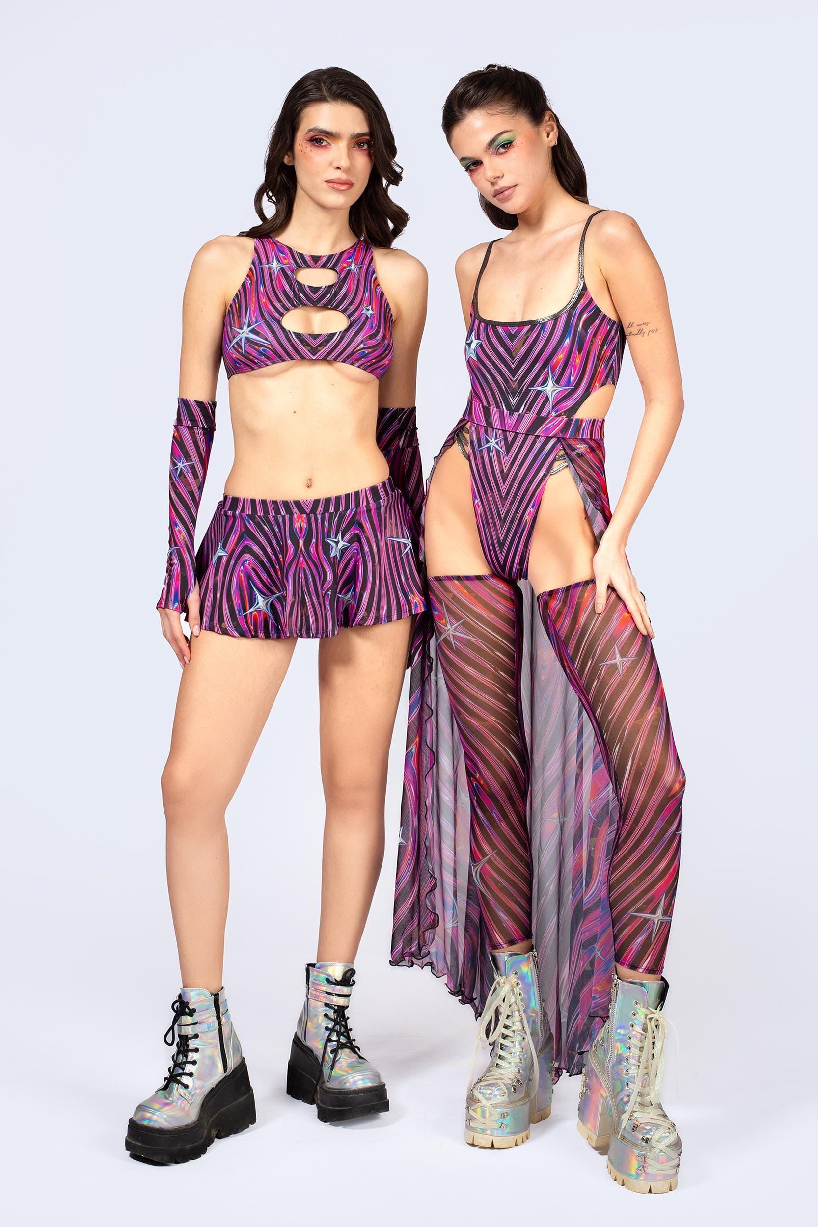 BADINKA Powerhouse Open Front Skirt Set 8