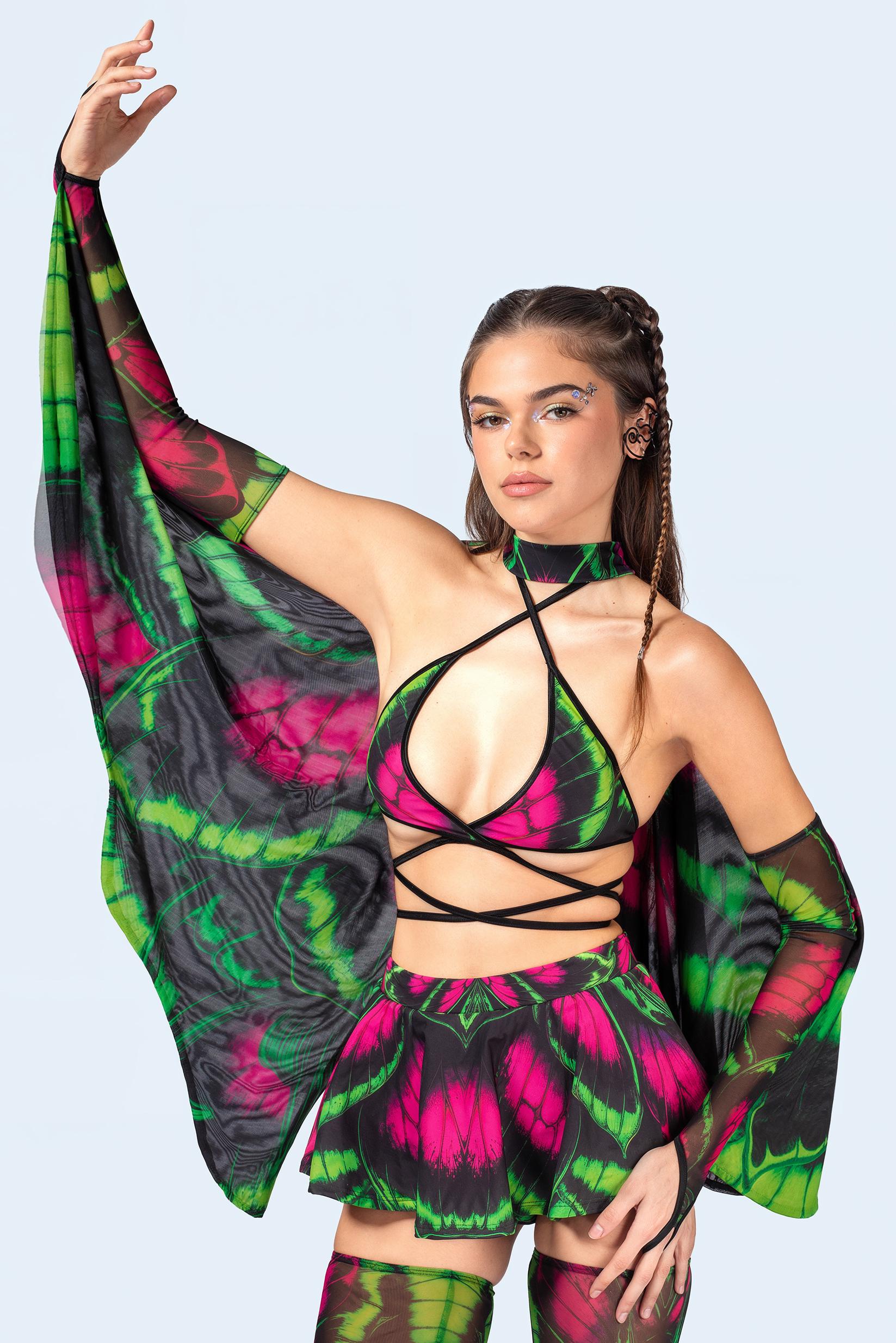 BADINKA Glow Up Wrapped Triangle Top