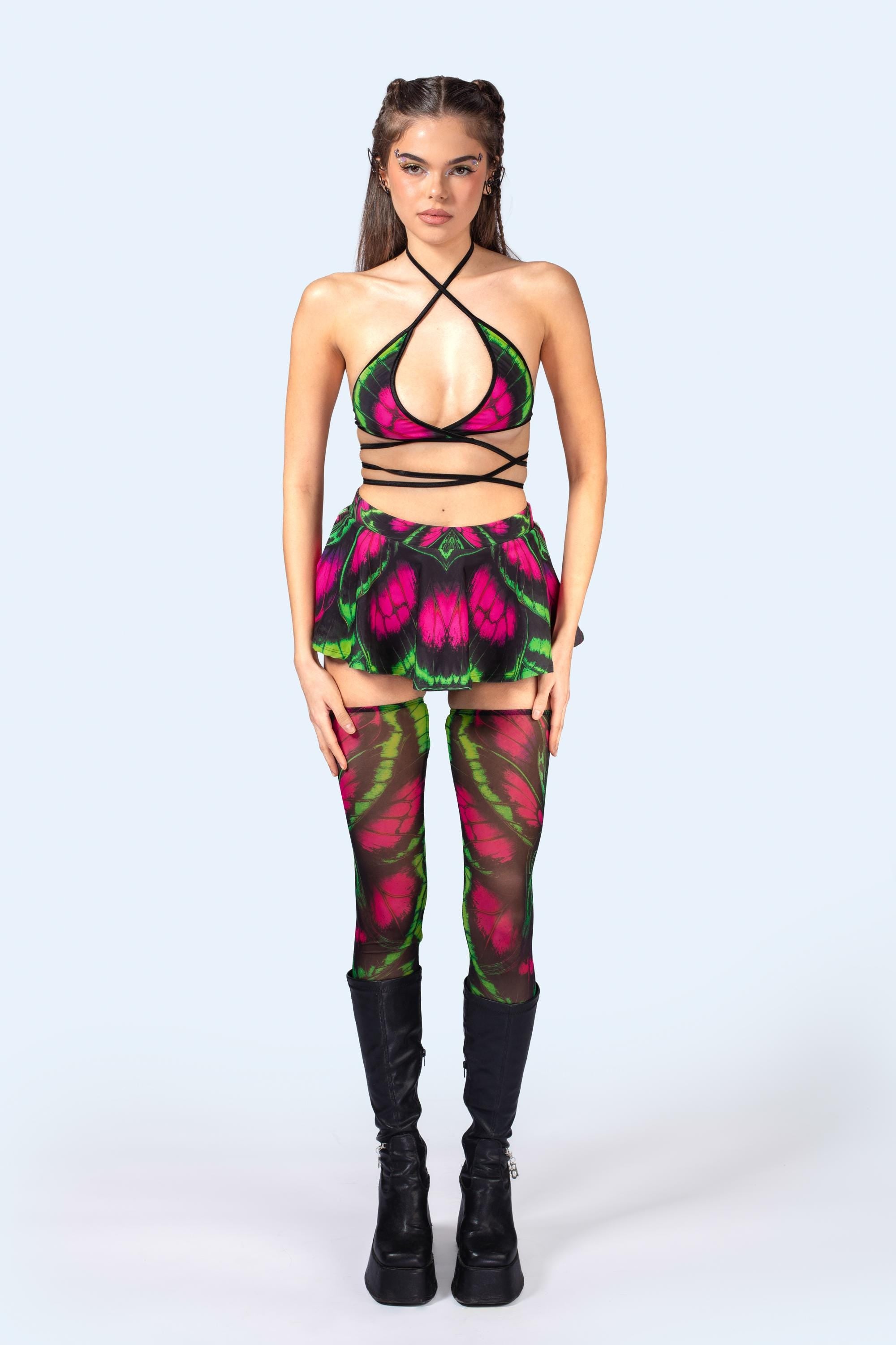 BADINKA Women Glow Up Wrapped Triangle Top