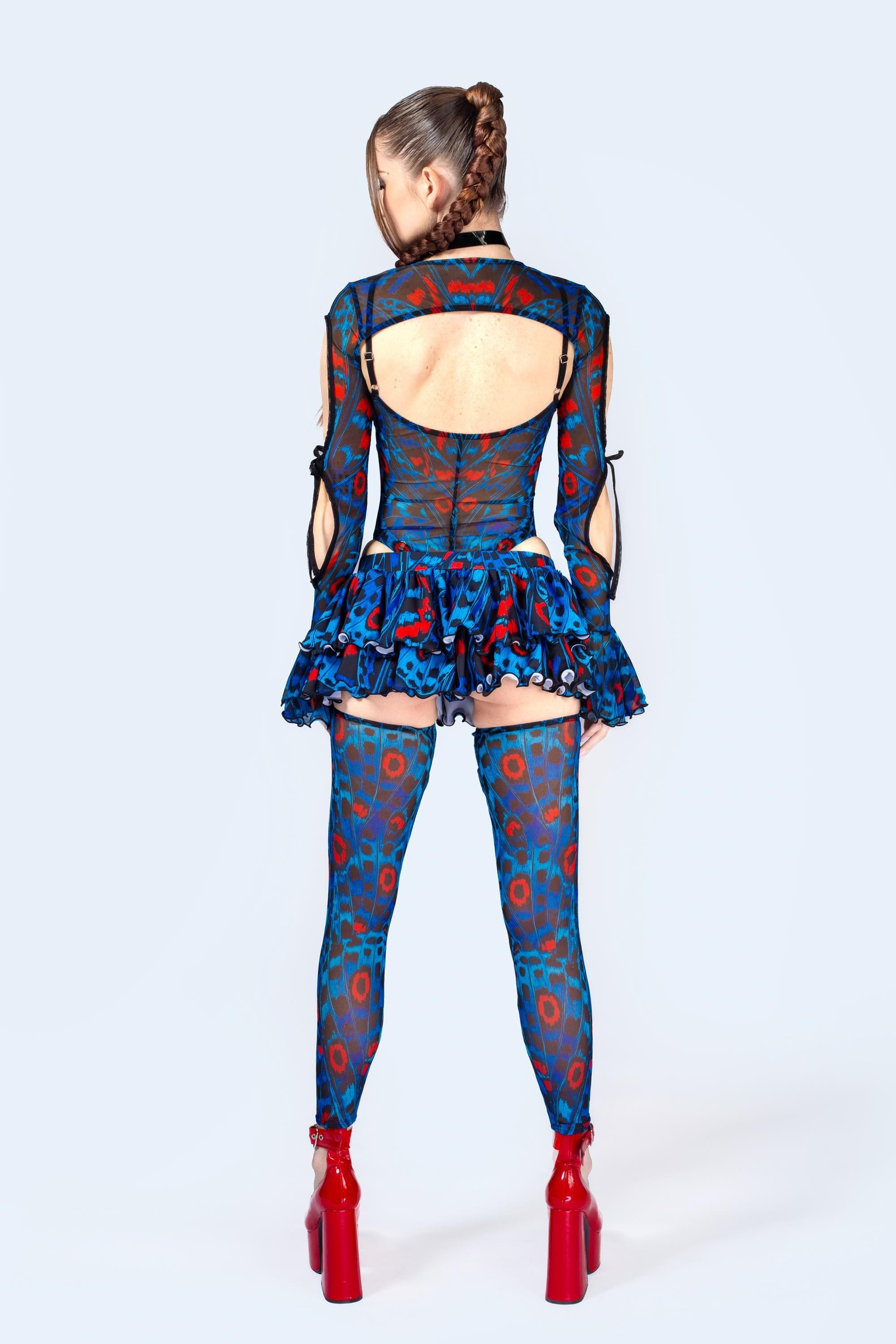 BADINKA Insighting Ruffle Set Blue