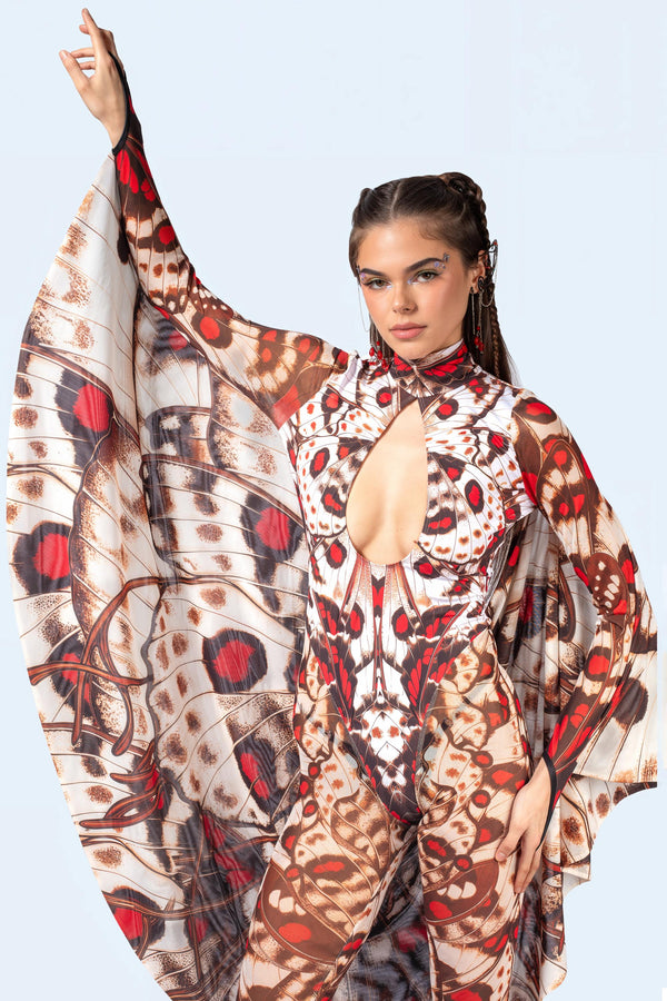 Last Strike Keyhole Winged Catsuit