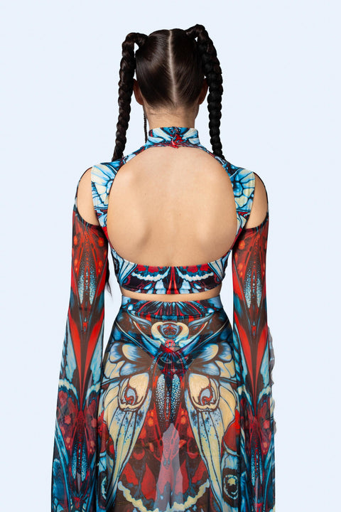 Rapid Morph Maxi Sleeve Top