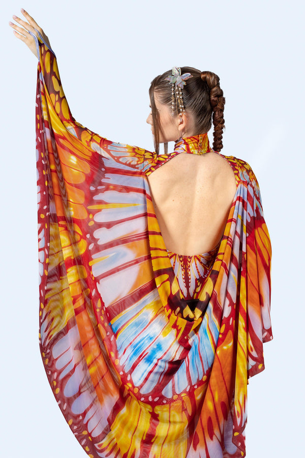 Pollinate Me Keyhole Winged Catsuit