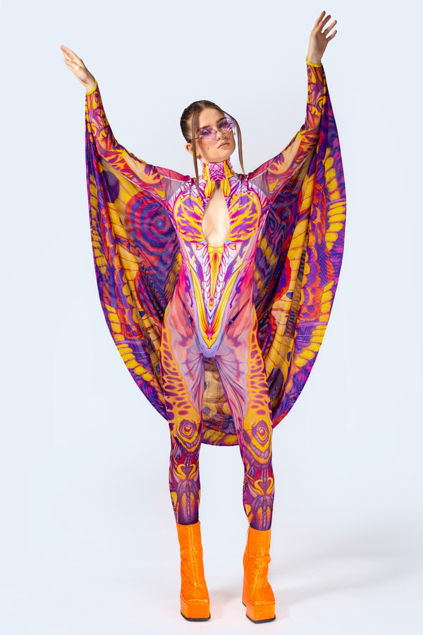 Rare Mutation Keyhole Winged Catsuit