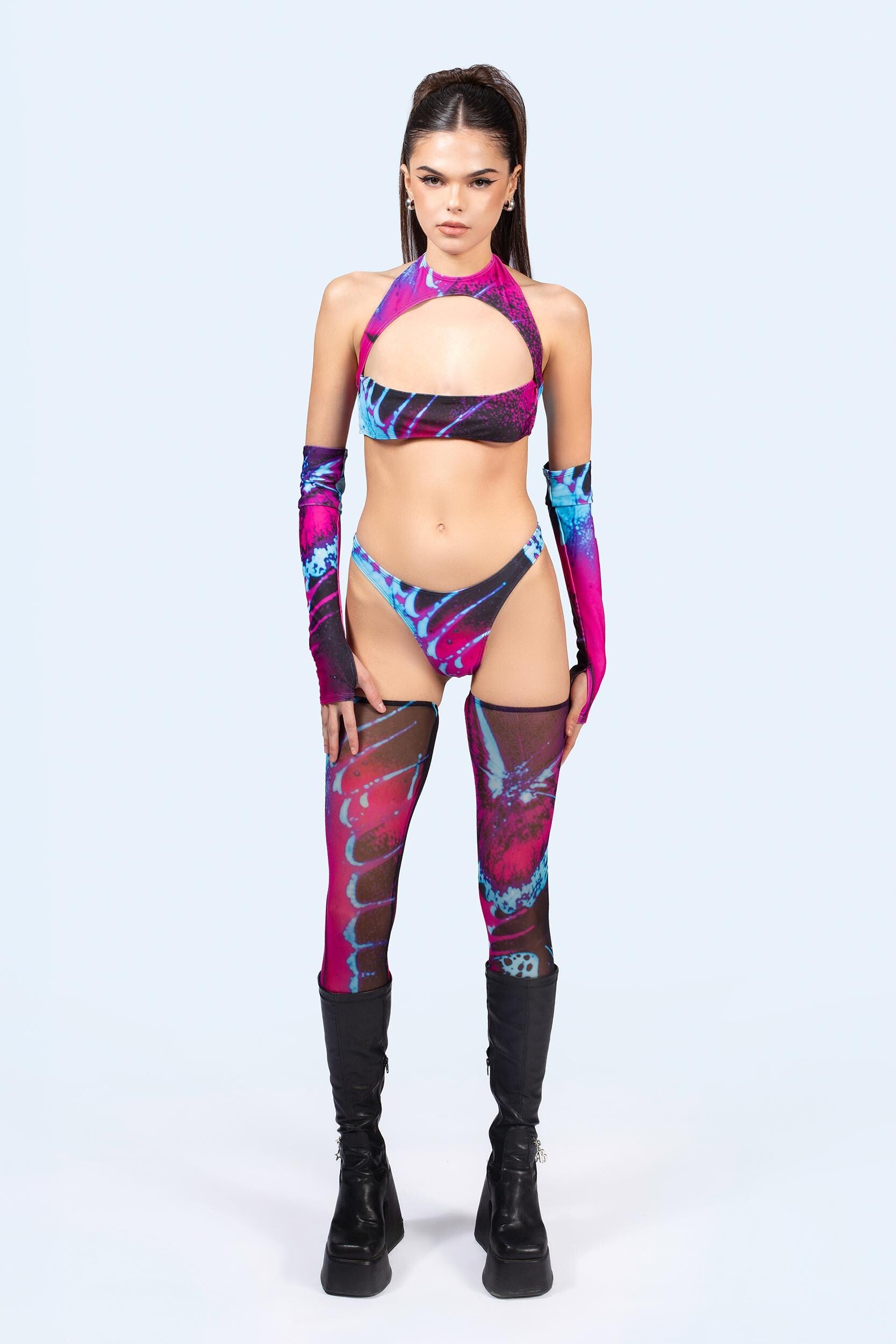 BADINKA Trapped In Cutout Top Rave