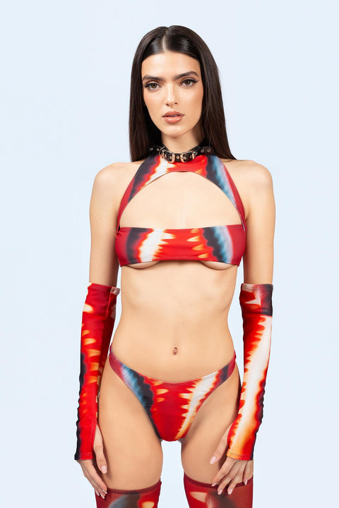 Caiman Cutout Top