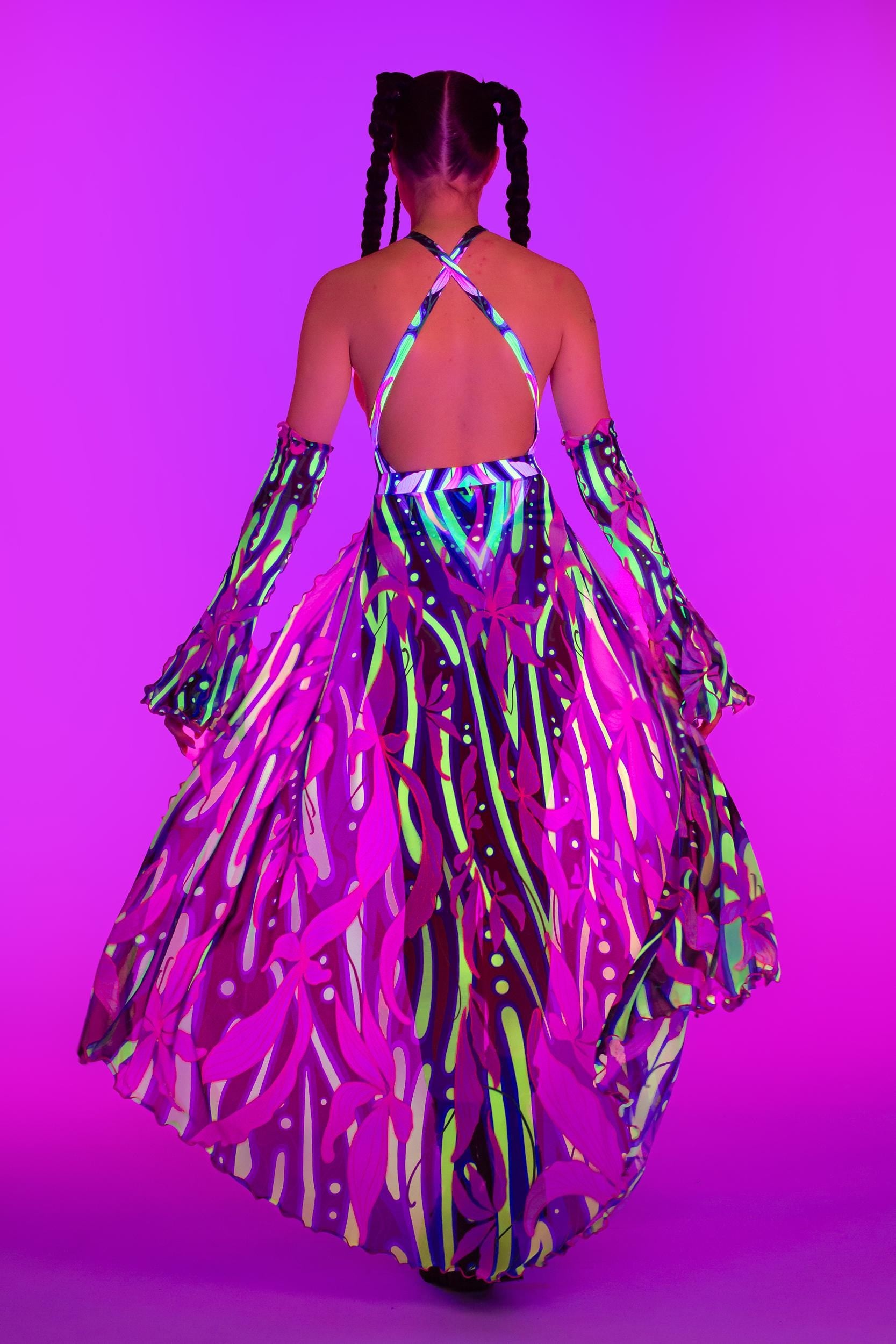 BADINKA Women In Balance Open-Front Skirt