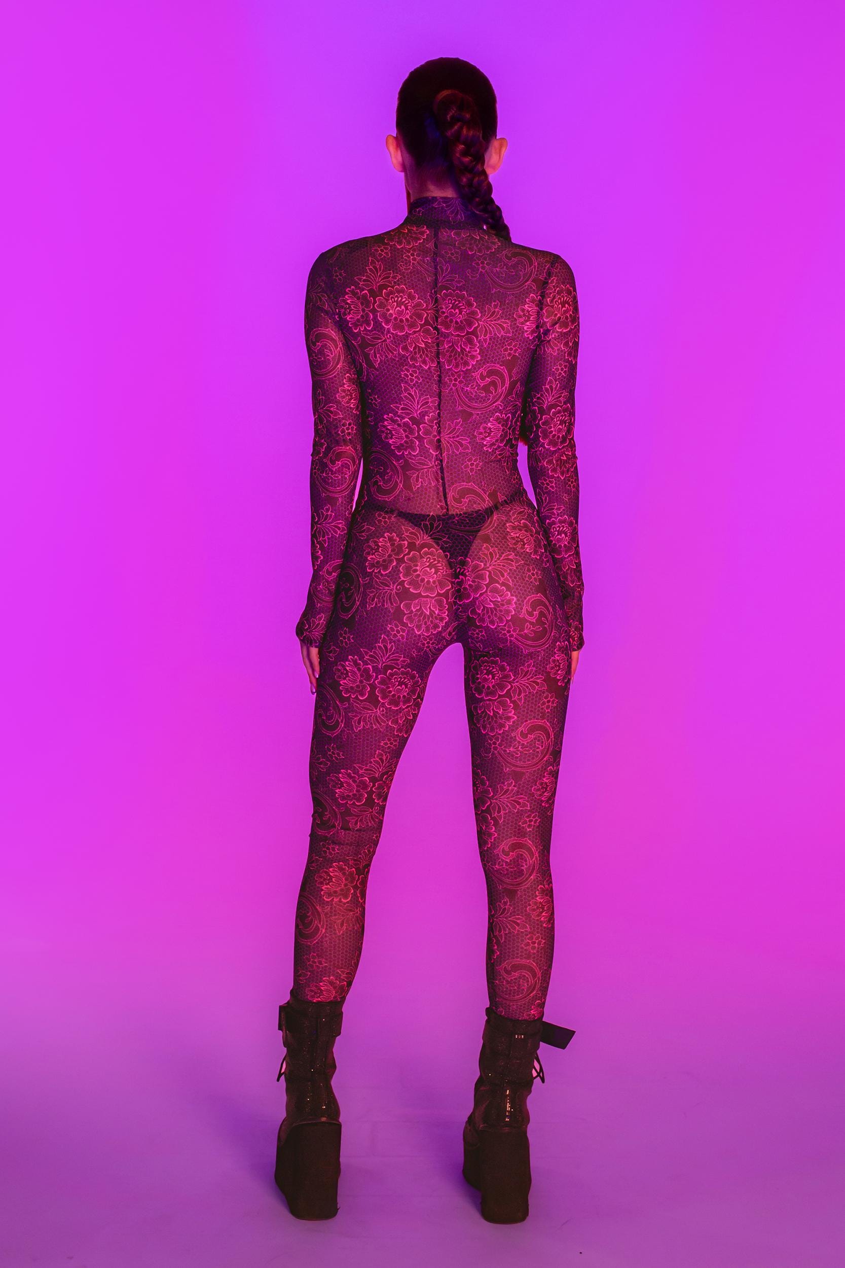 BADINKA Slaying the Game Mesh Costume Front-zip