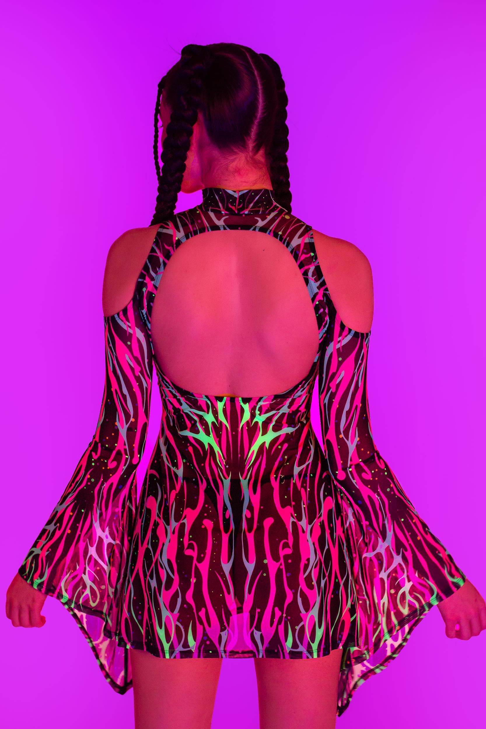 BADINKA Free Will Bellsleeve Dress Rave