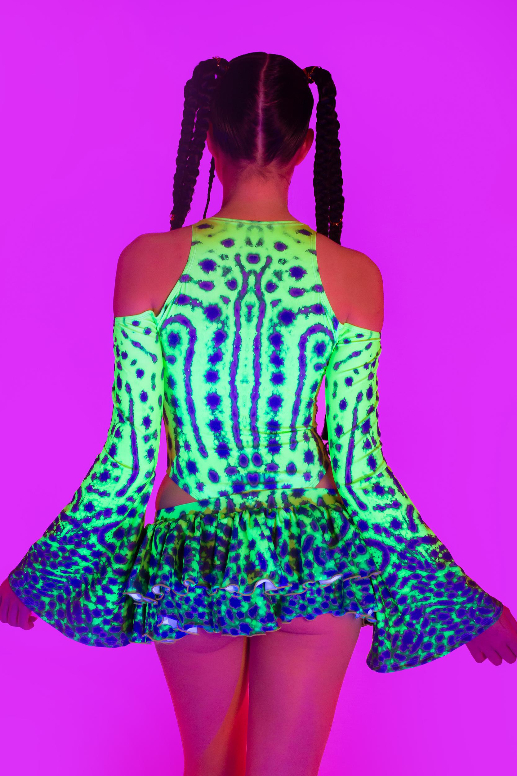 BADINKA Antidote Keyhole Bandeau Bodysuit Green
