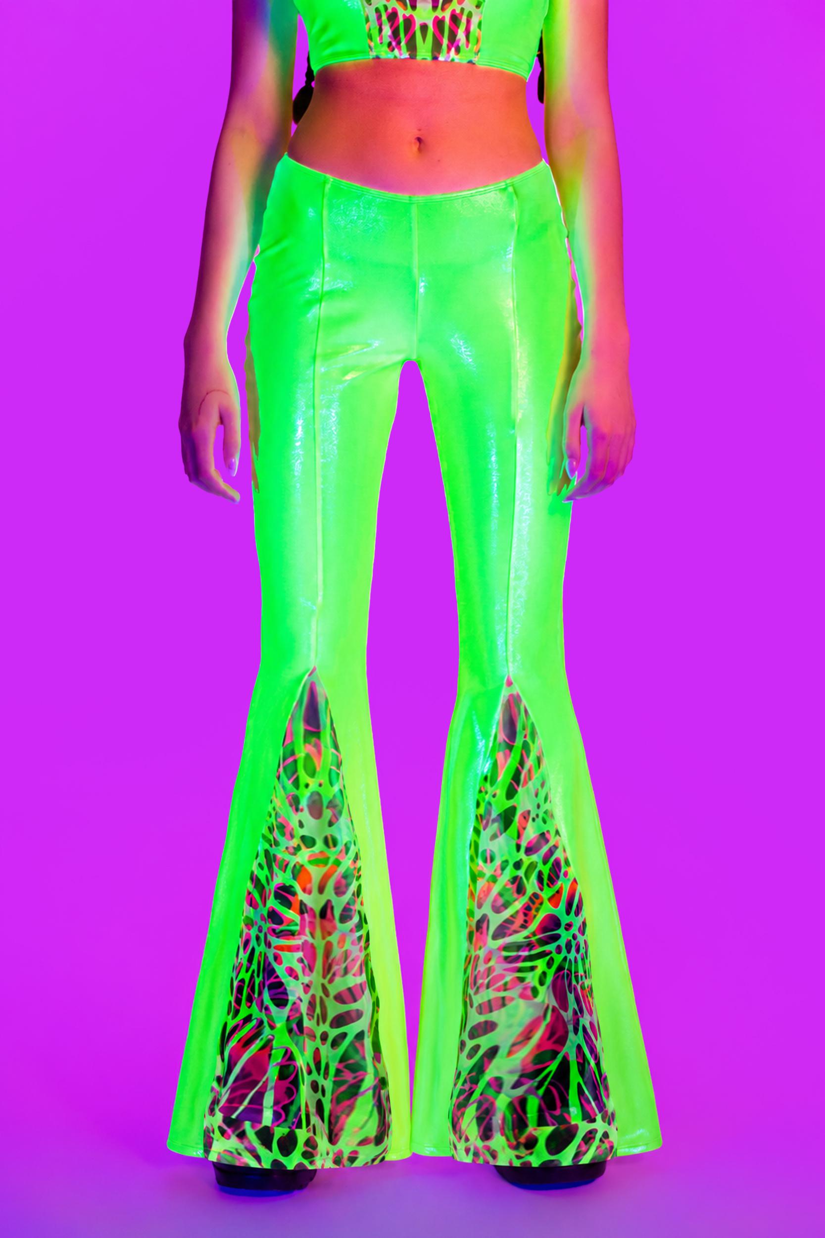 BADINKA Women Lime Wire Paneled Set