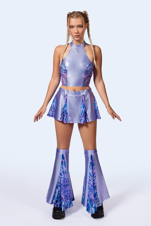 Amethyst Panel Halter Top