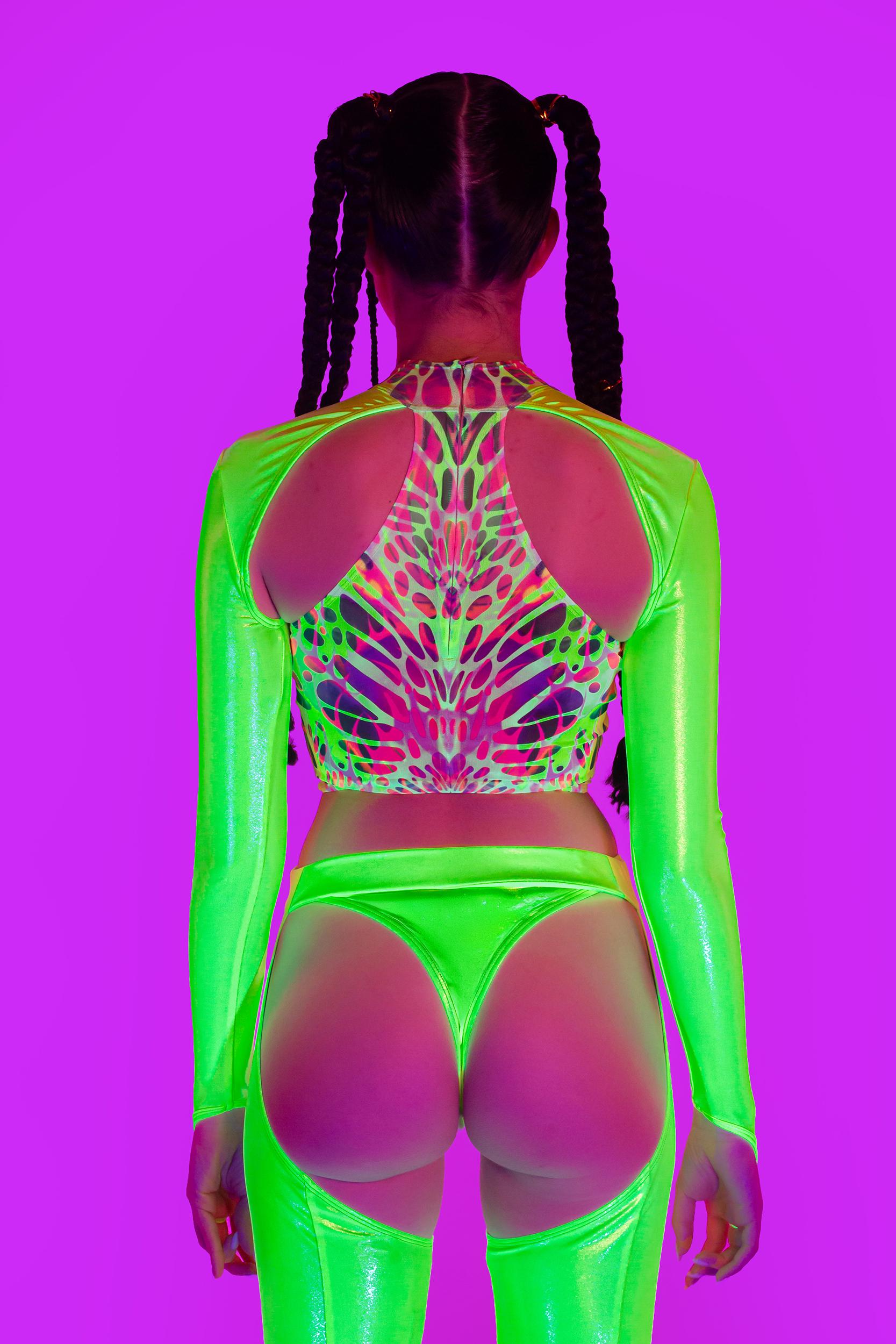 BADINKA Women Lime Wire Set