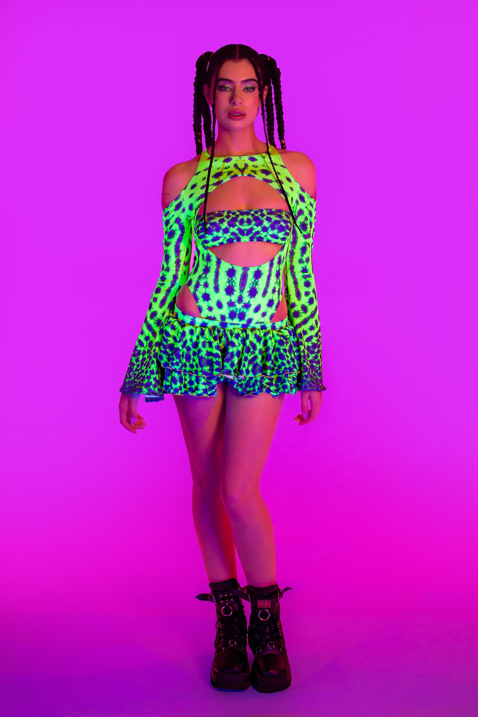 BADINKA Antidote Keyhole Bandeau Bodysuit Rave