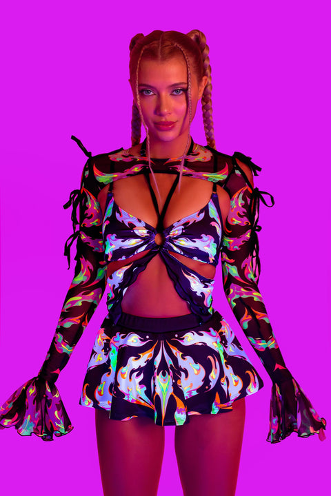 Liquid Dreams Butterfly Top
