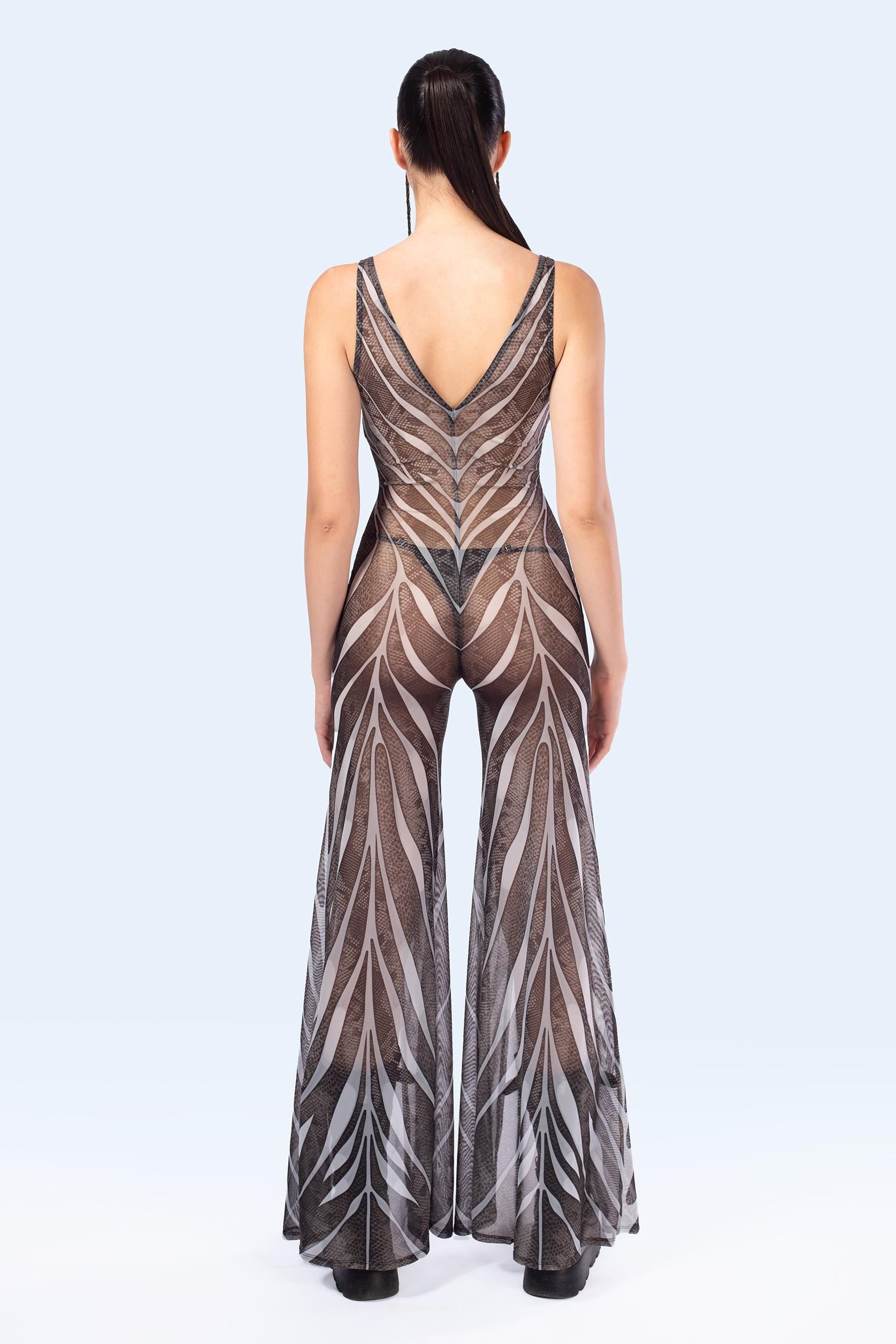 BADINKA C[Burning Man 2026] Ash Plunging Slit Romper 7