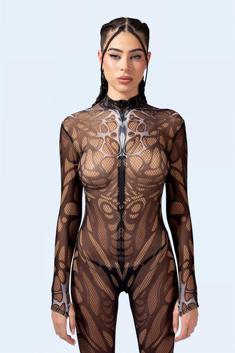 C[Burning Man 2026] Obsidian Mesh Costume