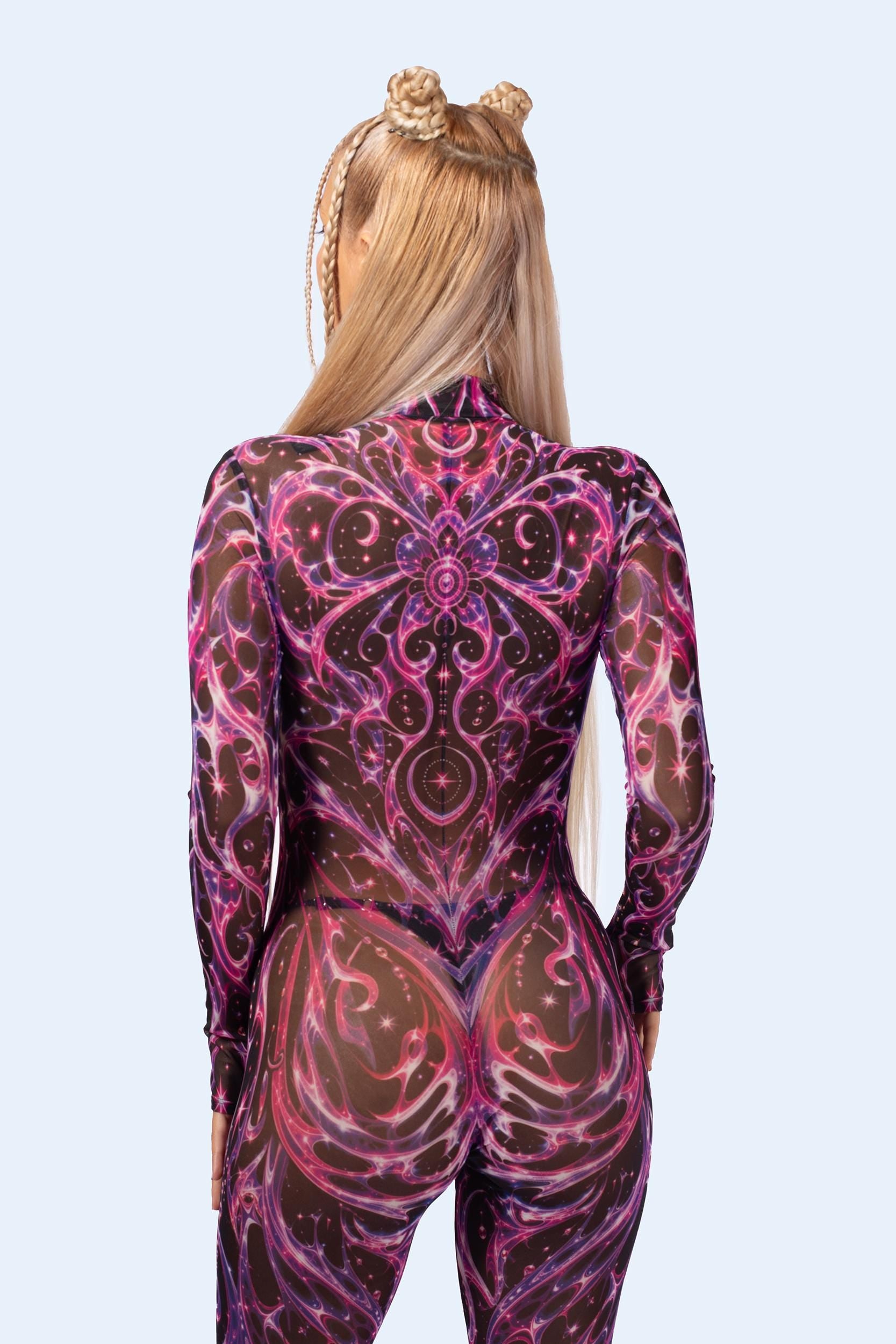 BADINKA C[Burning Man 2026] Star Fever Mesh Costume 4