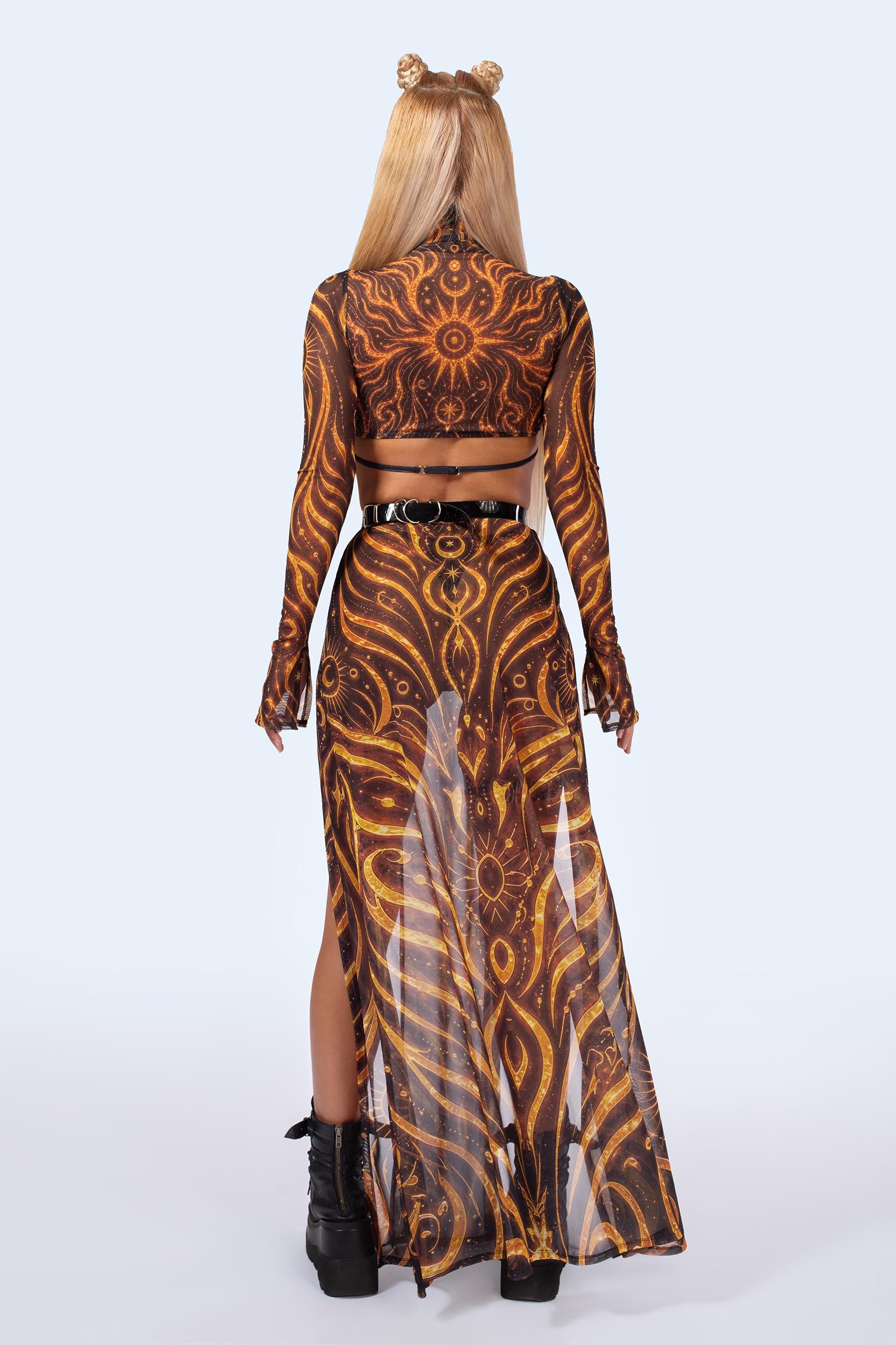 BADINKA C[Burning Man 2026] Ash Priestess Maxi Dress 7