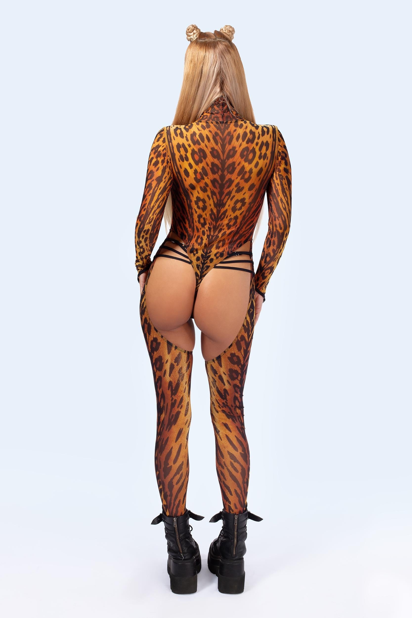 BADINKA C[Burning Man 2026] Sun Predator High Neck Cutout Catsuit 7