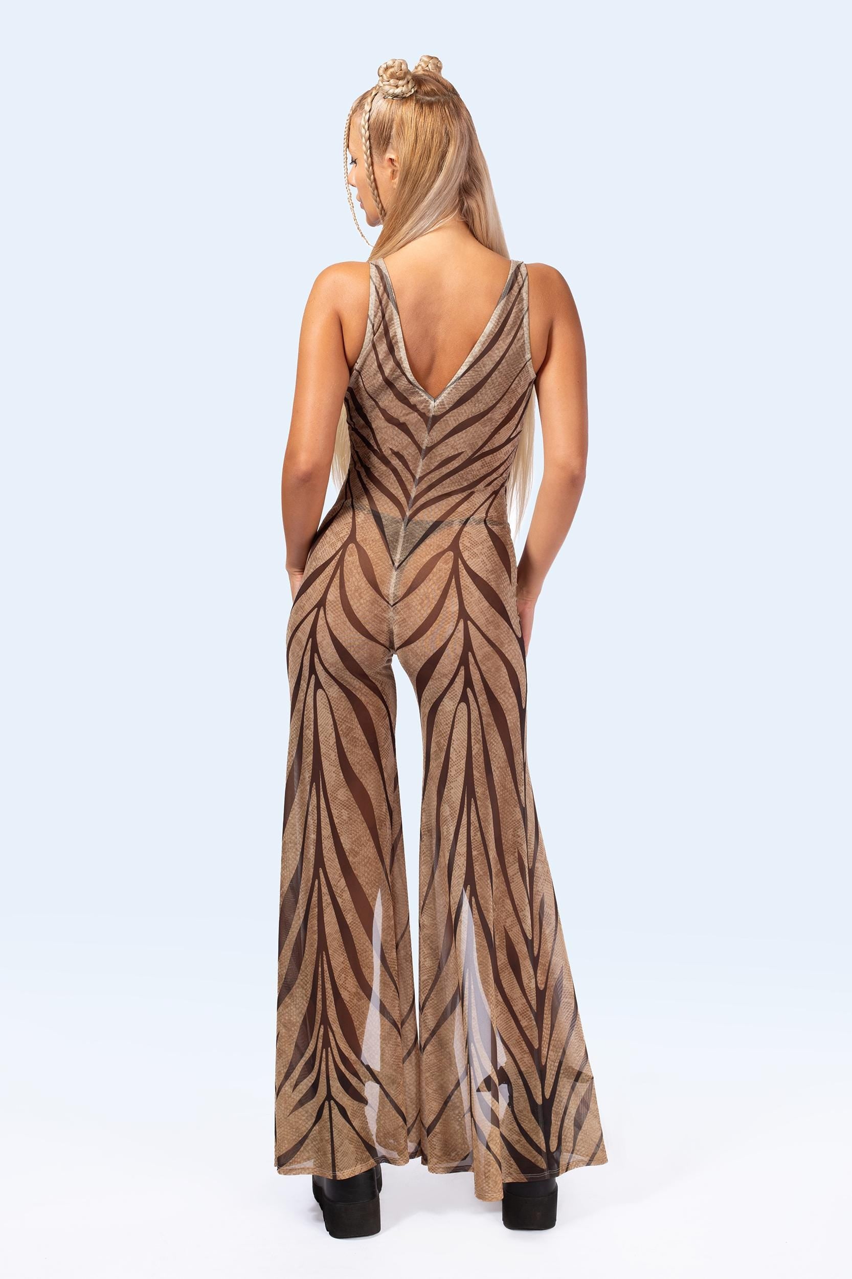 BADINKA C[Burning Man 2026] Desert Whisper Plunging Slit Romper 7