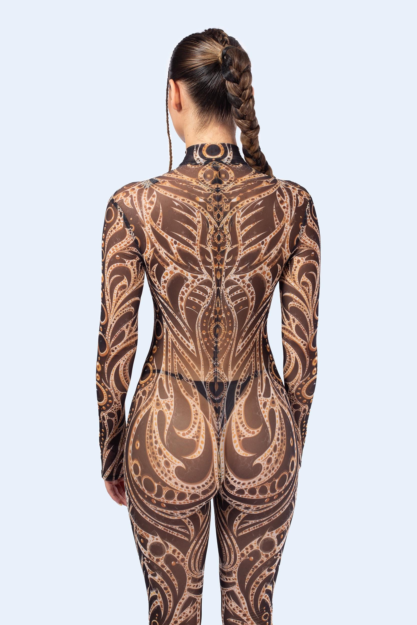 BADINKA C[Burning Man 2026] Henna Mesh Costume 4