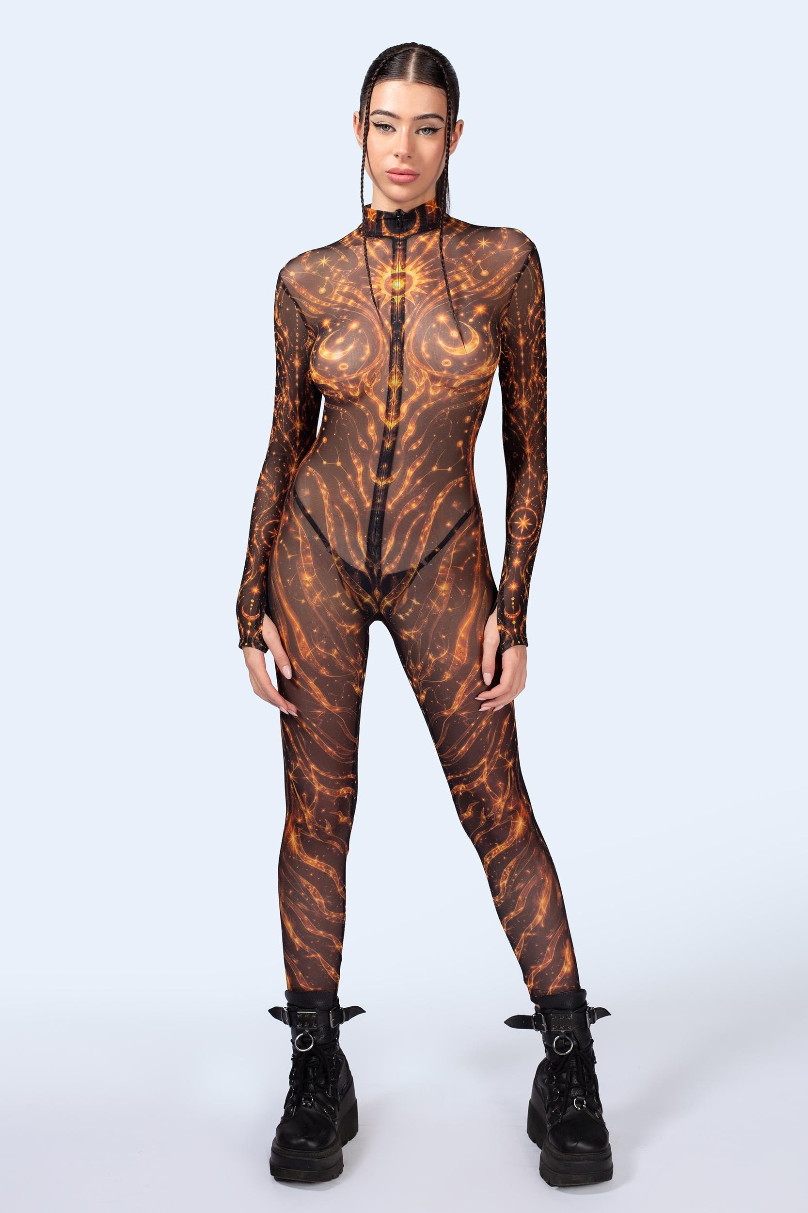 BADINKA Women C[Burning Man 2026] Solstice Mesh Costume