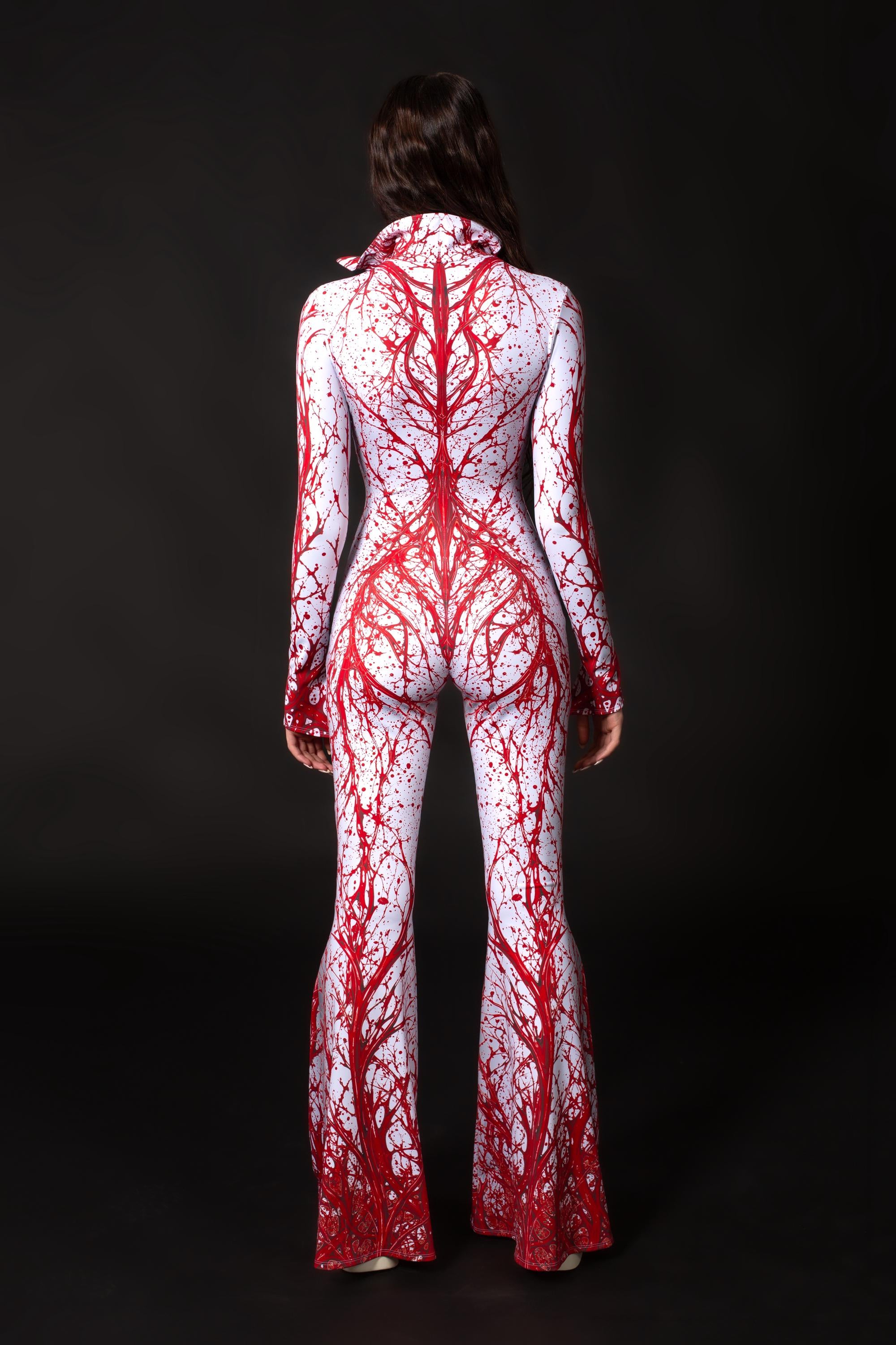 BADINKA Bloodlined High Collar Costume Spandex