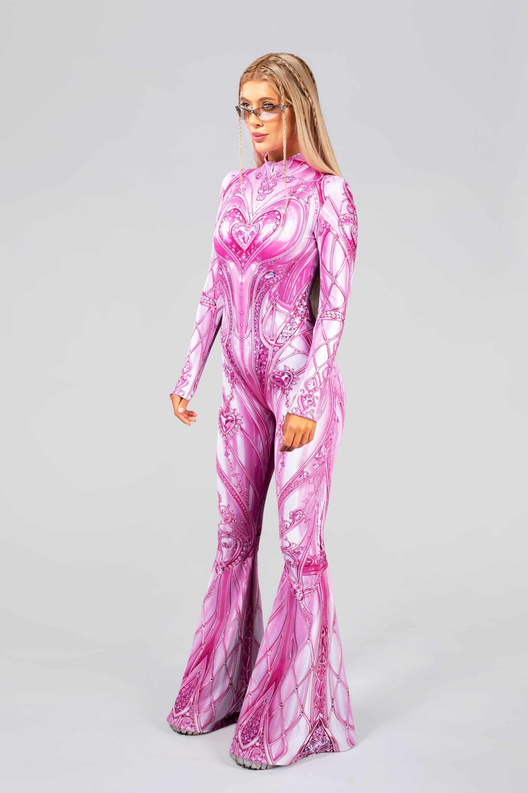 BADINKA Crush Mode Bell Bottom Costume Spandex