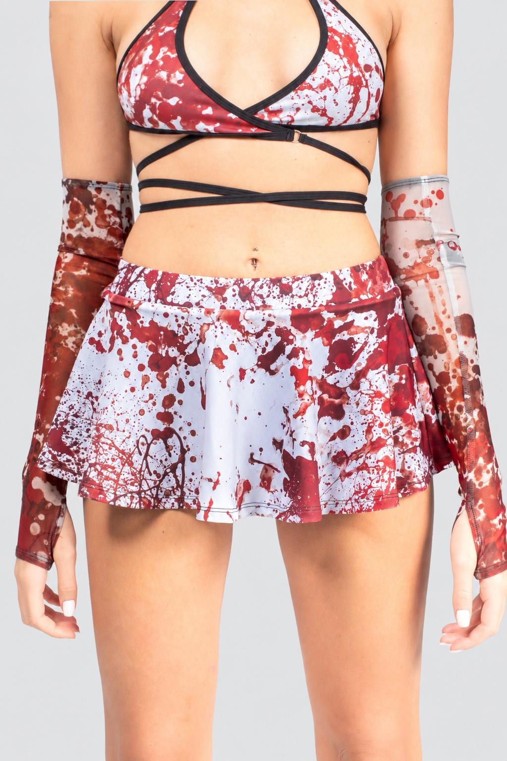 BADINKA No Alibi Set Halter-neck, micro, skort