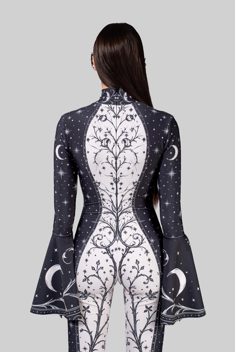 Under a Spell	Laced Up Catsuit