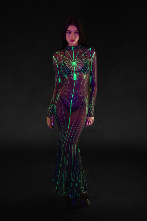 Acid Widow High Neck Dress