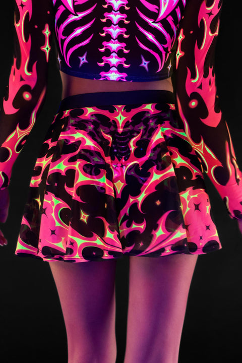 Pretty Dead Open Skirt Bottoms
