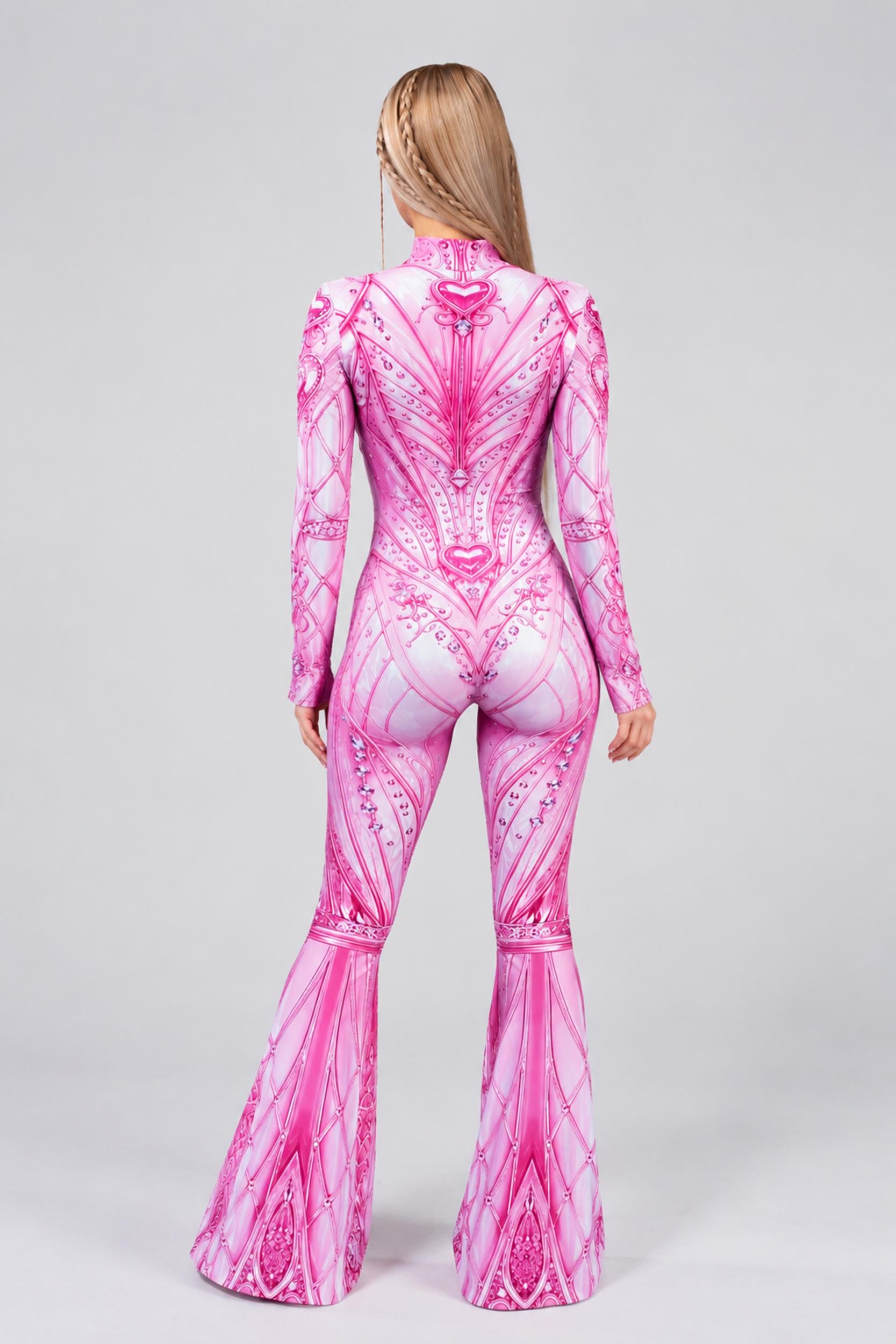BADINKA Women Crush Mode Bell Bottom Costume