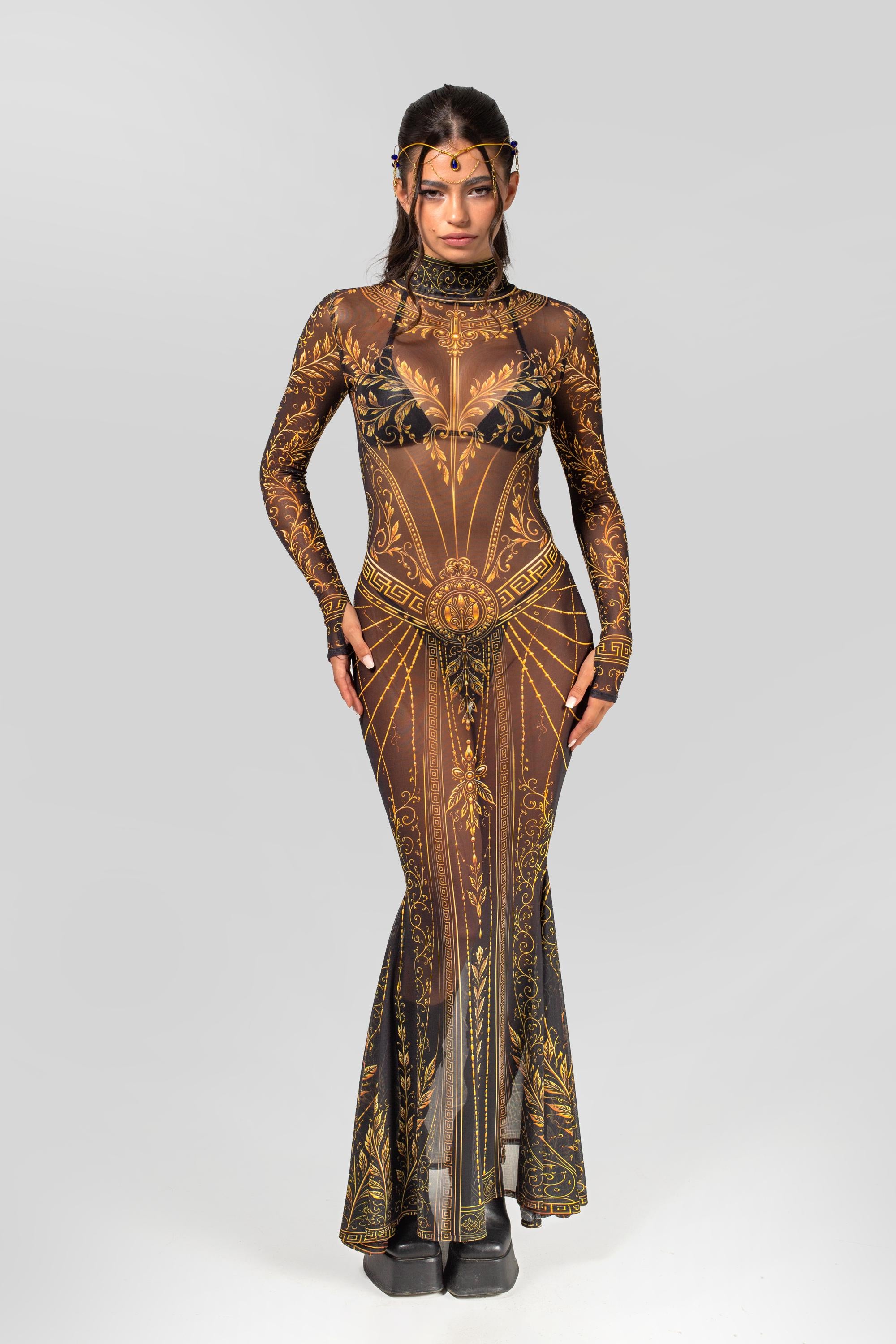 BADINKA Divine Vice High Neck Dress Halloween