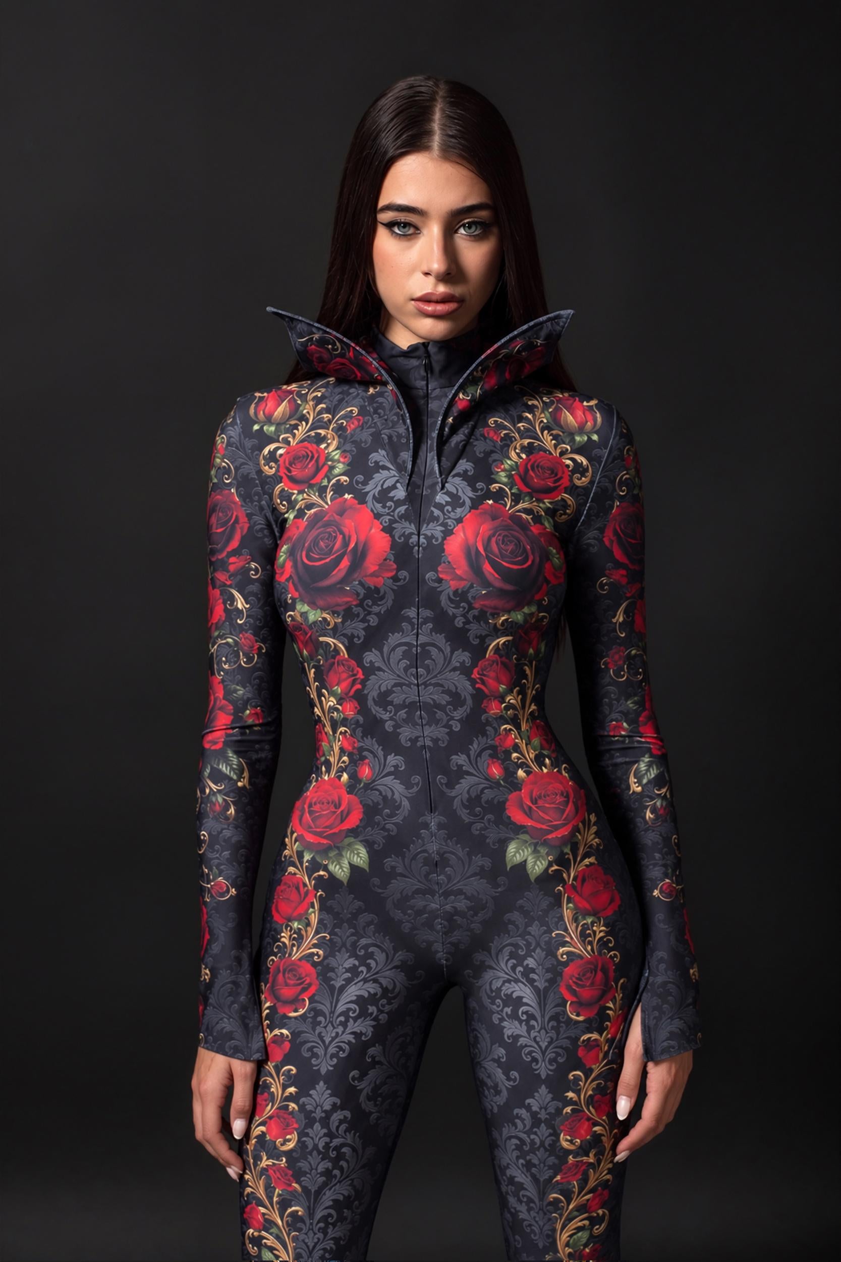BADINKA Roses & Ruin High Collar Costume